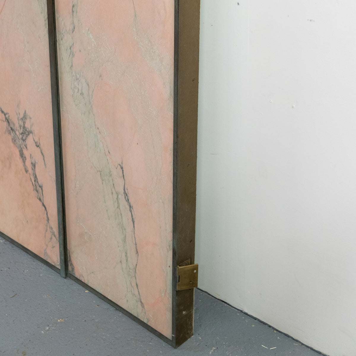 Striking Pink Marble Double Doors | 2 Sets