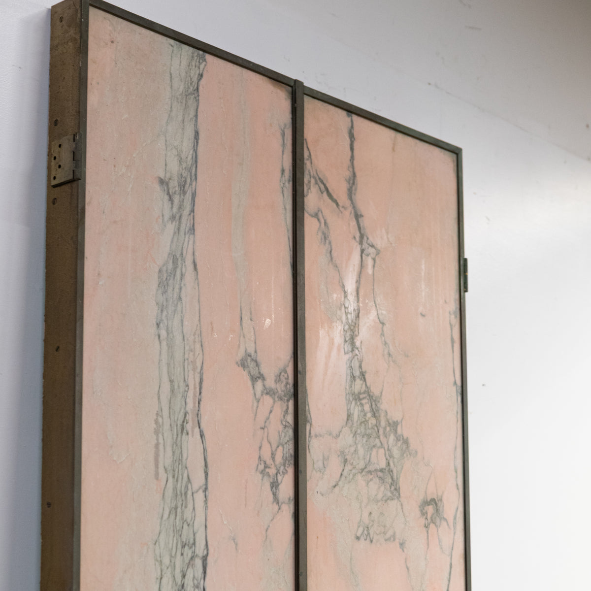 Striking Pink Marble Double Doors | 2 Sets