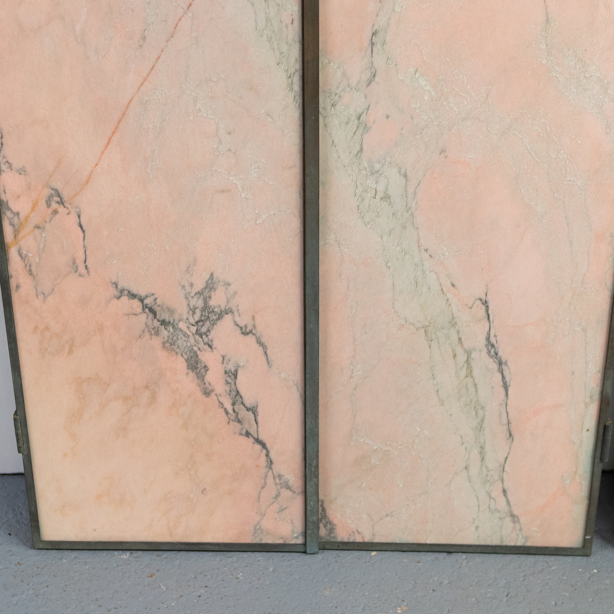 Striking Pink Marble Double Doors | 2 Sets