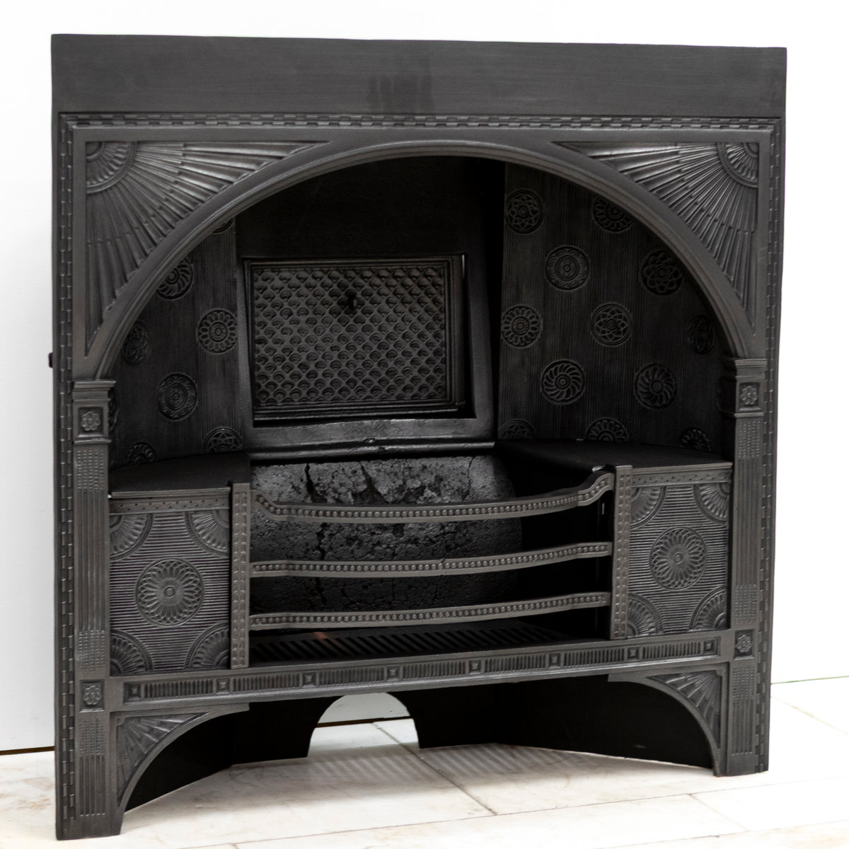 Antique Thomas Jeckyll for Barnard & Bishop Cast Iron Insert | The Architectural Forum