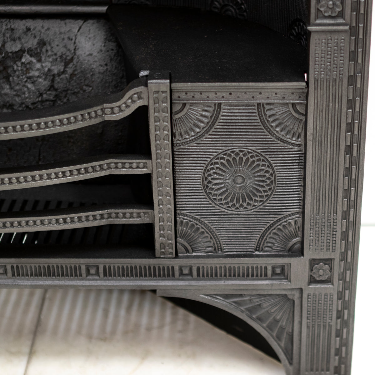Antique Thomas Jeckyll for Barnard & Bishop Cast Iron Insert | The Architectural Forum