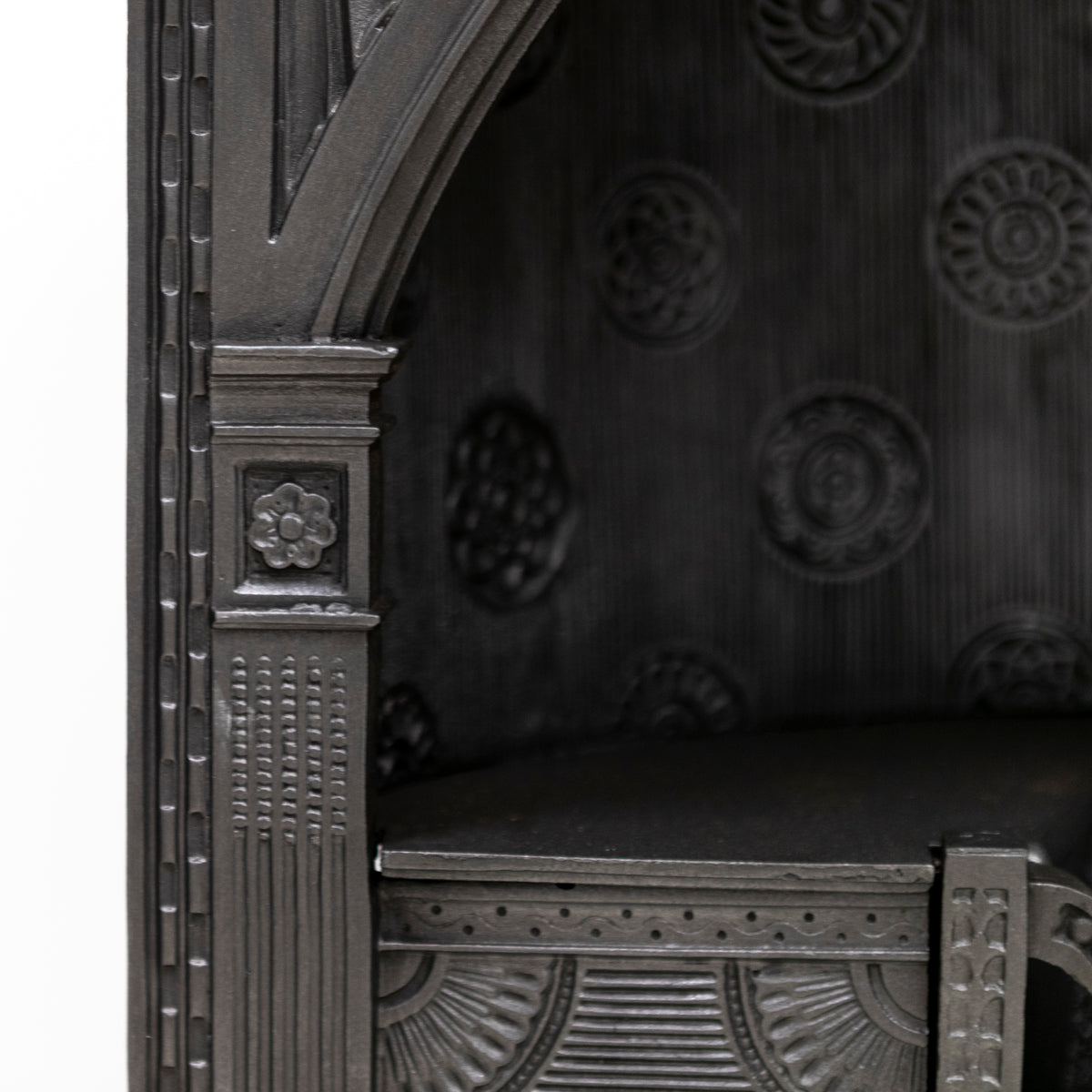 Antique Thomas Jeckyll for Barnard & Bishop Cast Iron Insert | The Architectural Forum