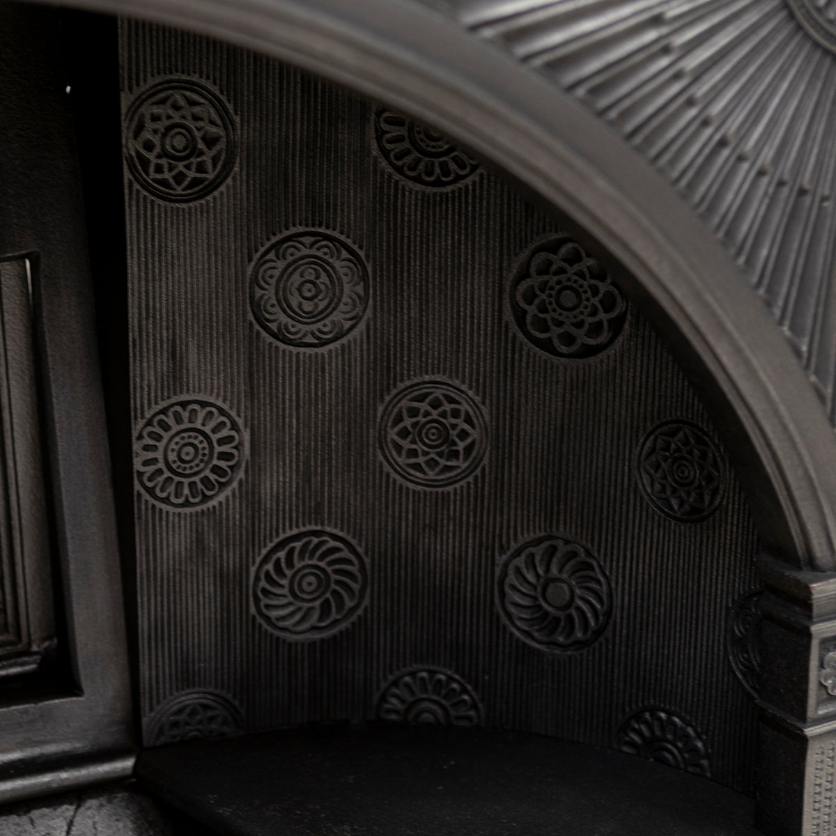 Antique Thomas Jeckyll for Barnard & Bishop Cast Iron Insert | The Architectural Forum
