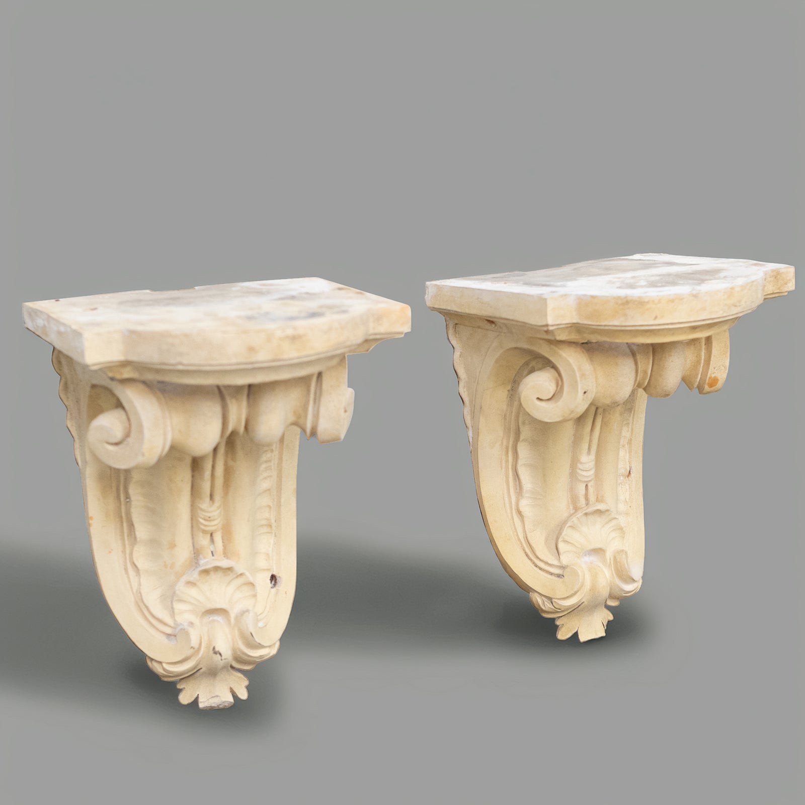 Antique 19th Century Carved Stone Corbels | The Architectural Forum