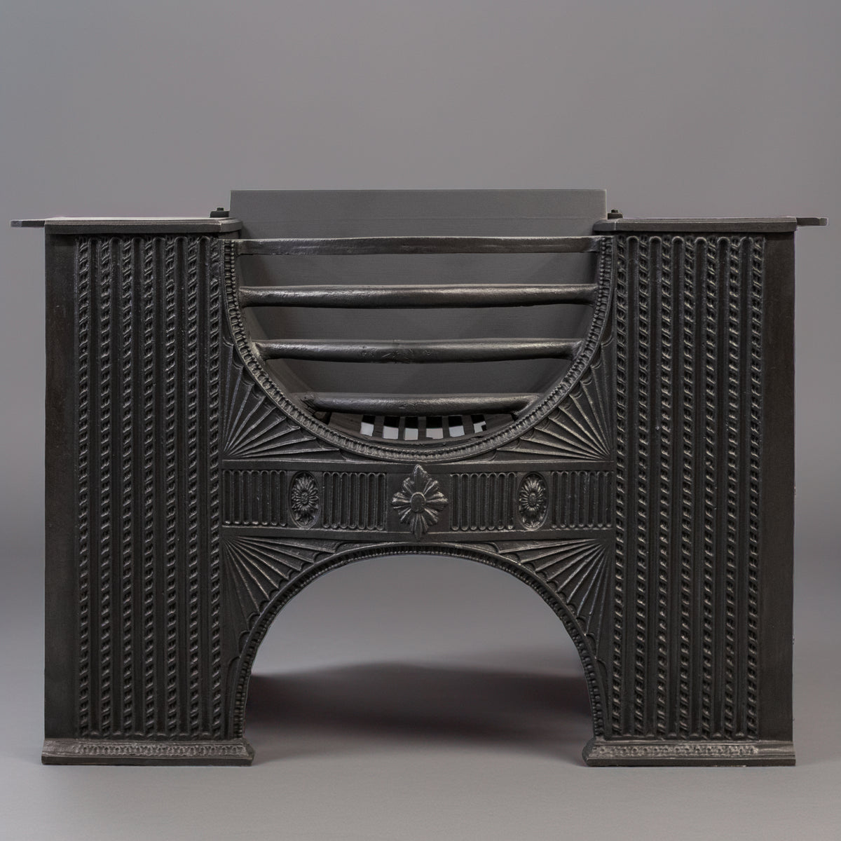 Antique Regency Cast Iron Hourglass Hob Grate | The Architectural Forum
