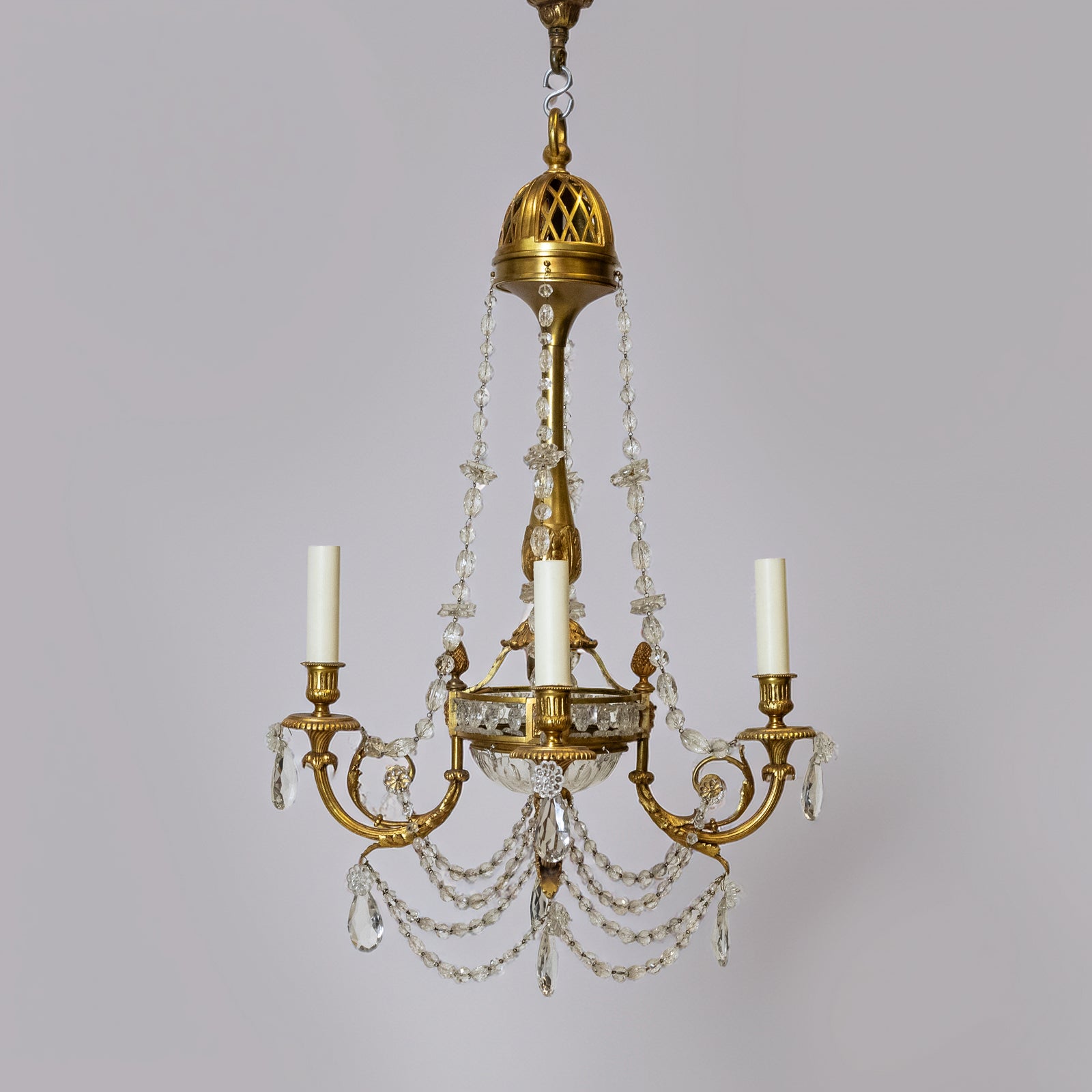 Antique French Crystal Chandelier | The Architectural Forum