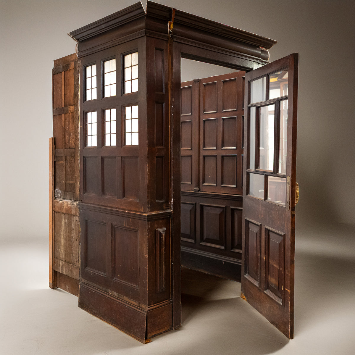 Antique Wooden Panelled Portico Room | Porch Panelling Entrance | The Architectural Forum