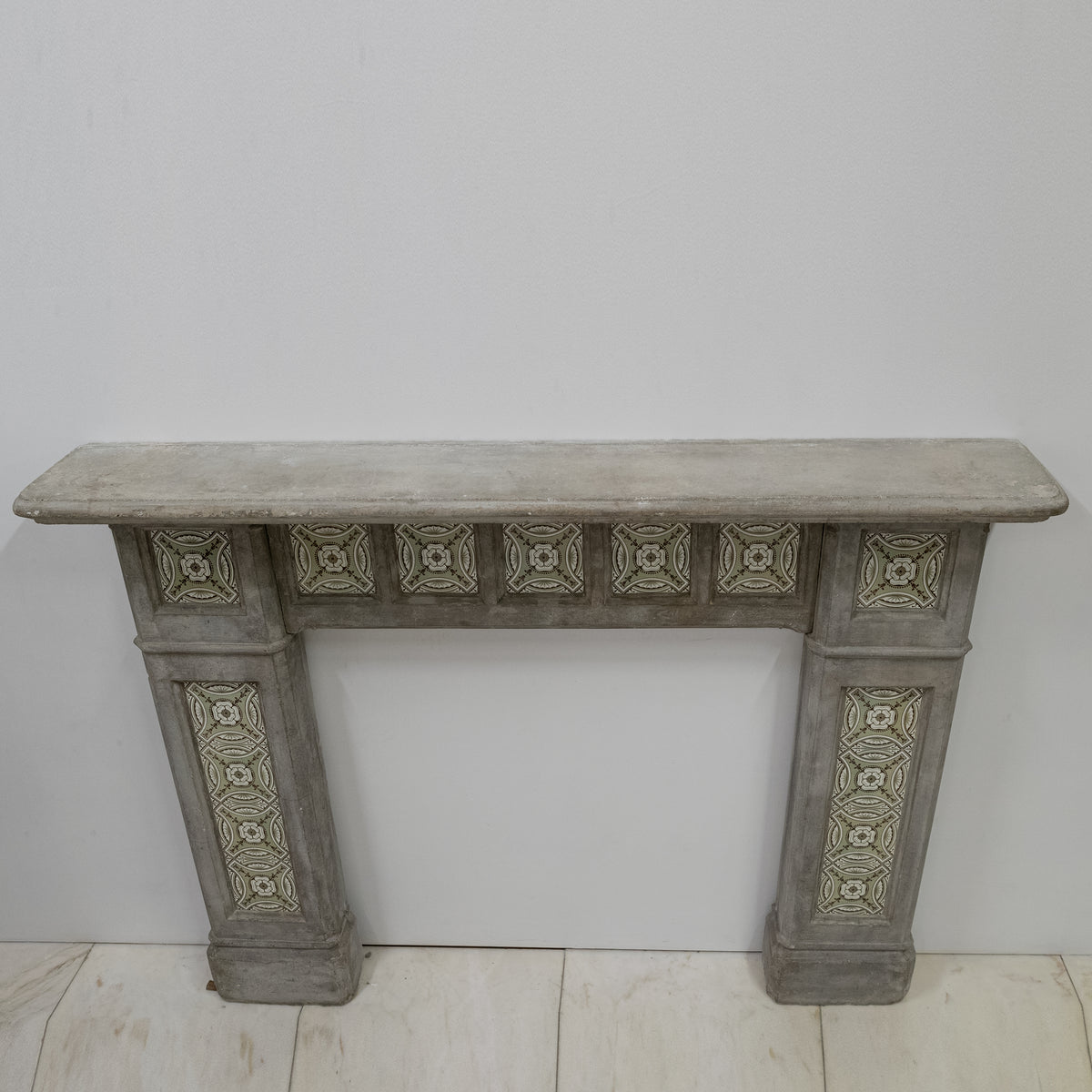 Rare Victorian Stone Fireplace Surround with Minton Tiles | The Architectural Forum