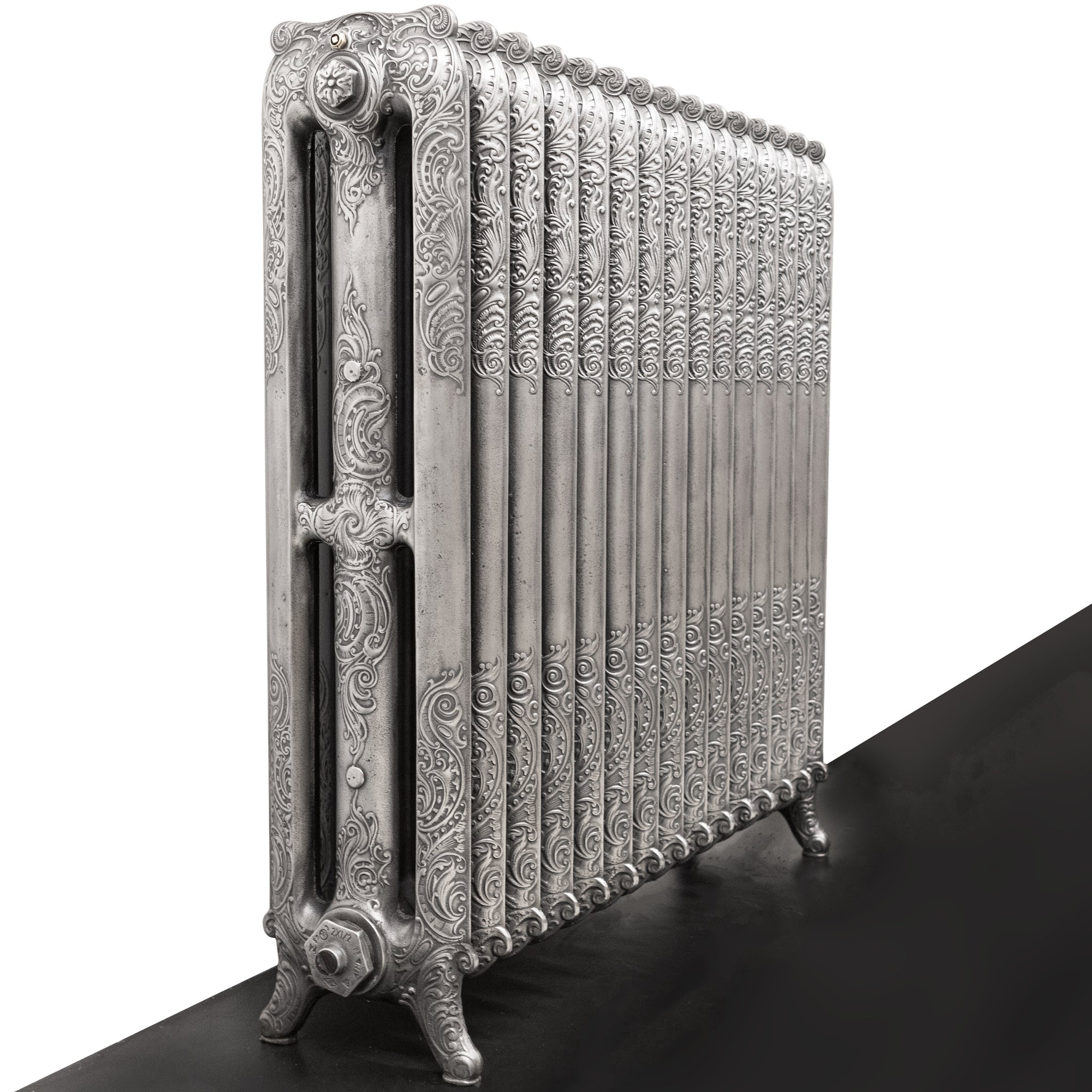 Antique Decorative Cast Iron Two Column Radiator - The Architectural Forum