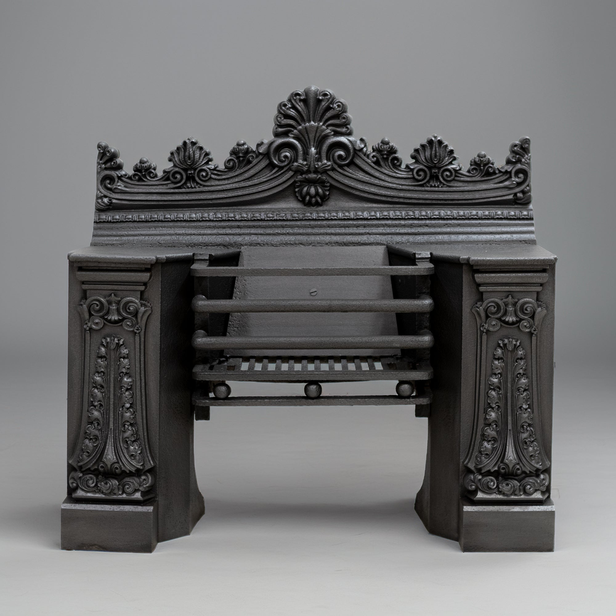 Antique Georgian Cast Iron Hob Grate | The Architectural Forum