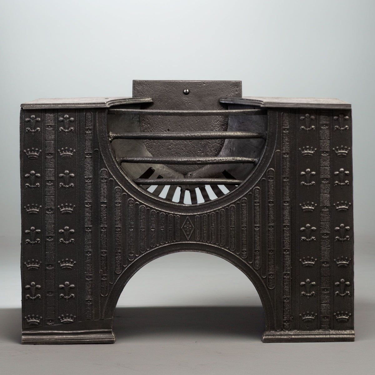 Antique Georgian Cast Iron Hob Grate