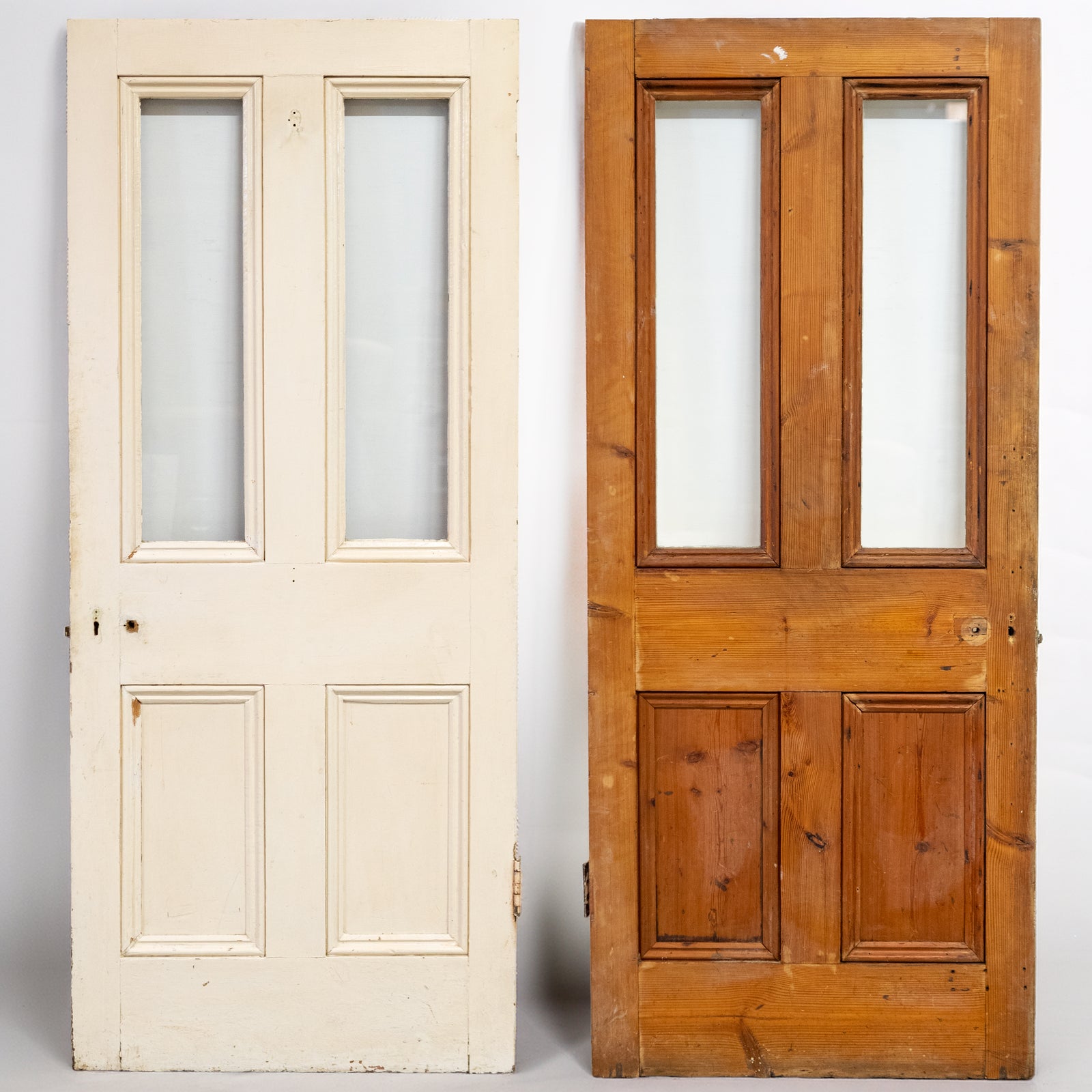 Antique Victorian 4 Panel Glazed Door | The Architectural Forum