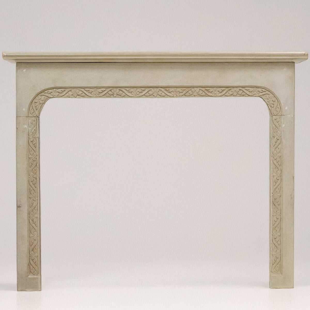Antique Carved Stone Architectural Fireplace Surround | The Architectural Forum