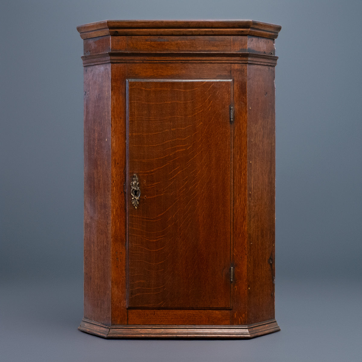 Antique Early 19th Century Oak Corner Cupboard | The Architectural Forum