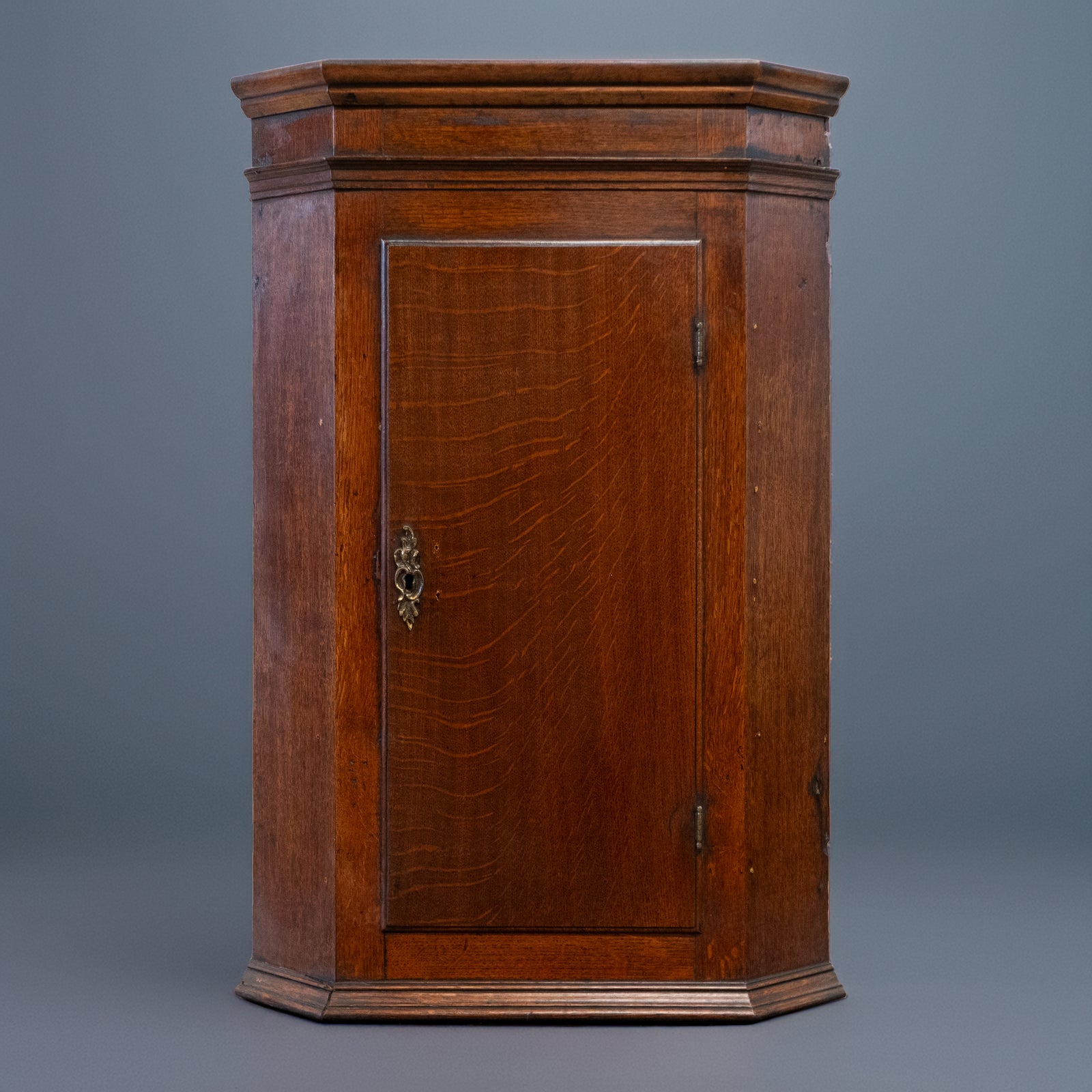 Antique Early 19th Century Oak Corner Cupboard | The Architectural Forum