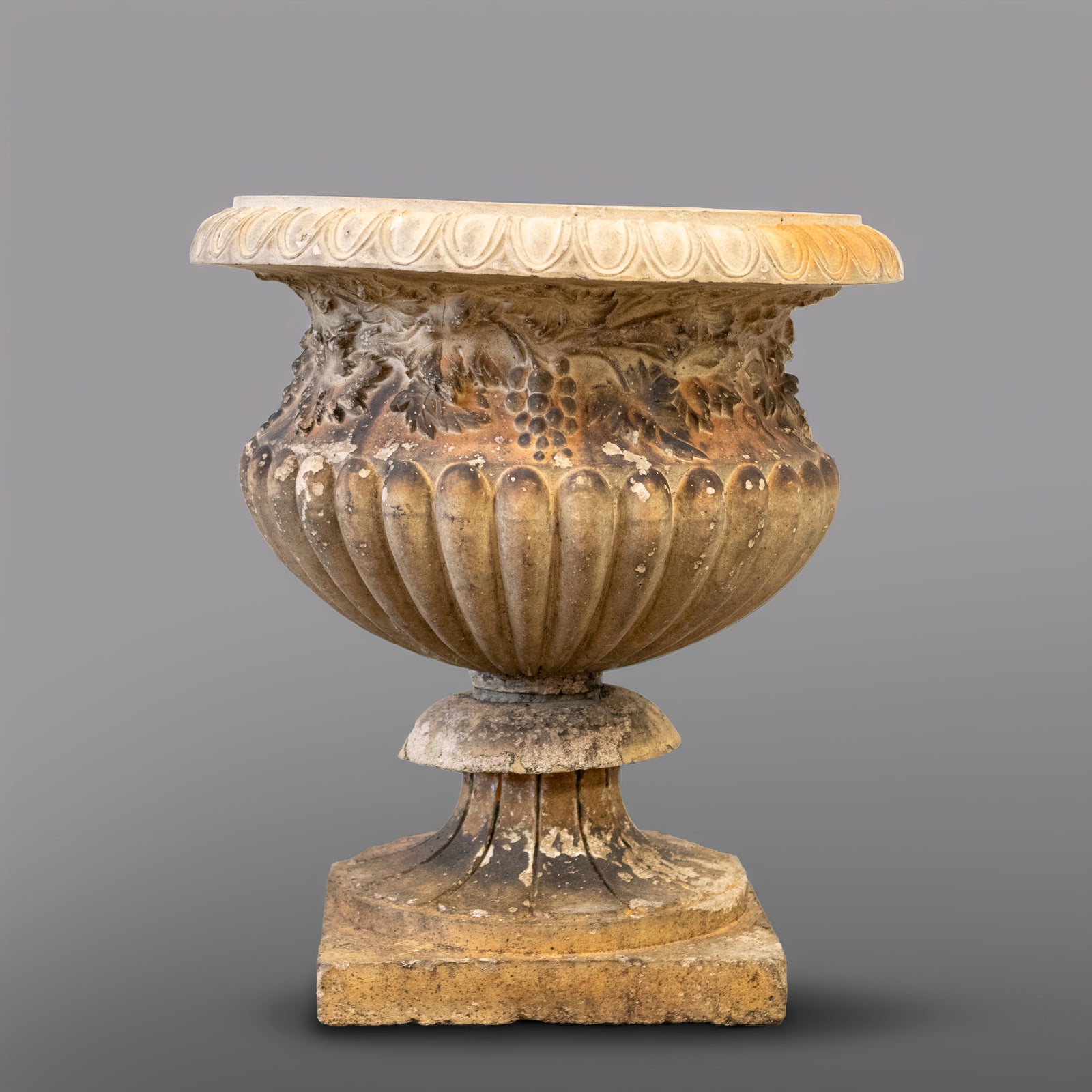 Antique Cast Terracotta Stone Urn | G Jennings | The Architectural Forum