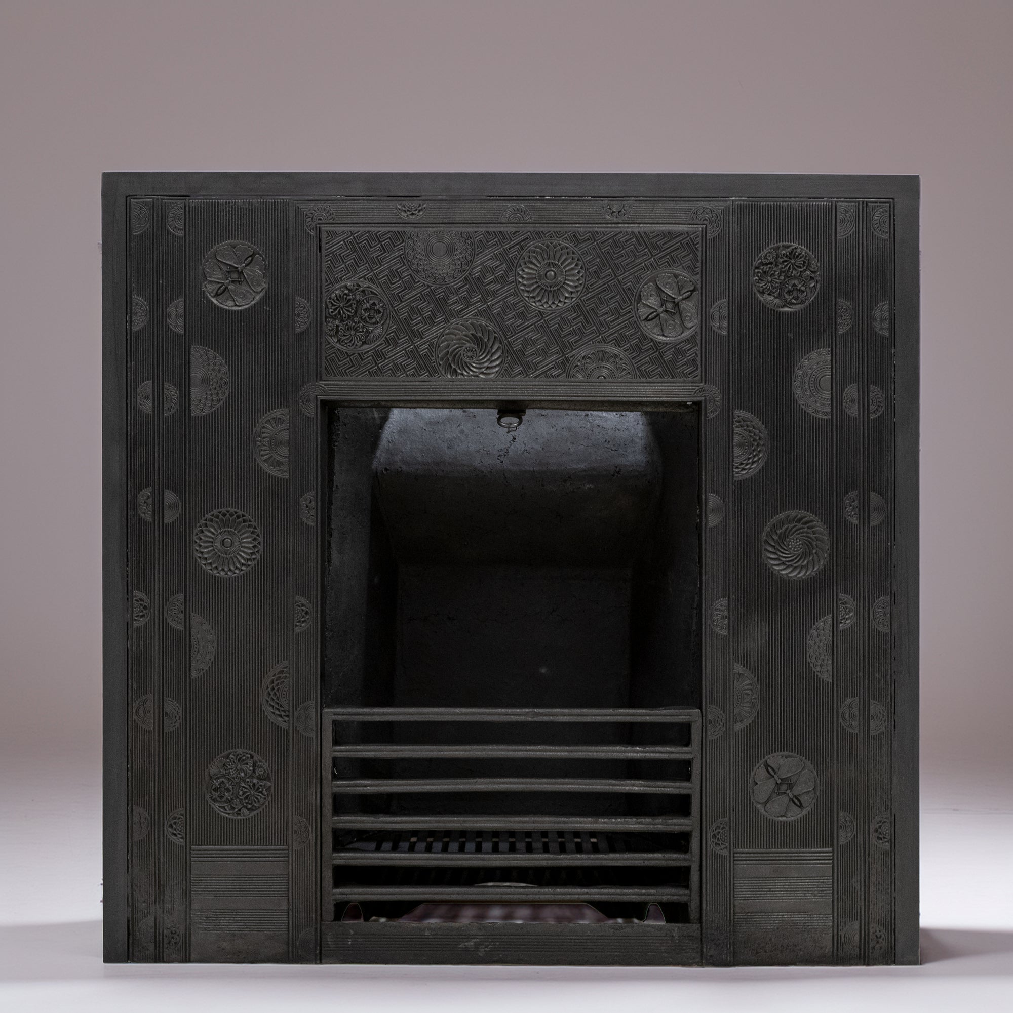 Antique Thomas Jeckyll Cast Iron Fireplace Insert | The Architectural Forum