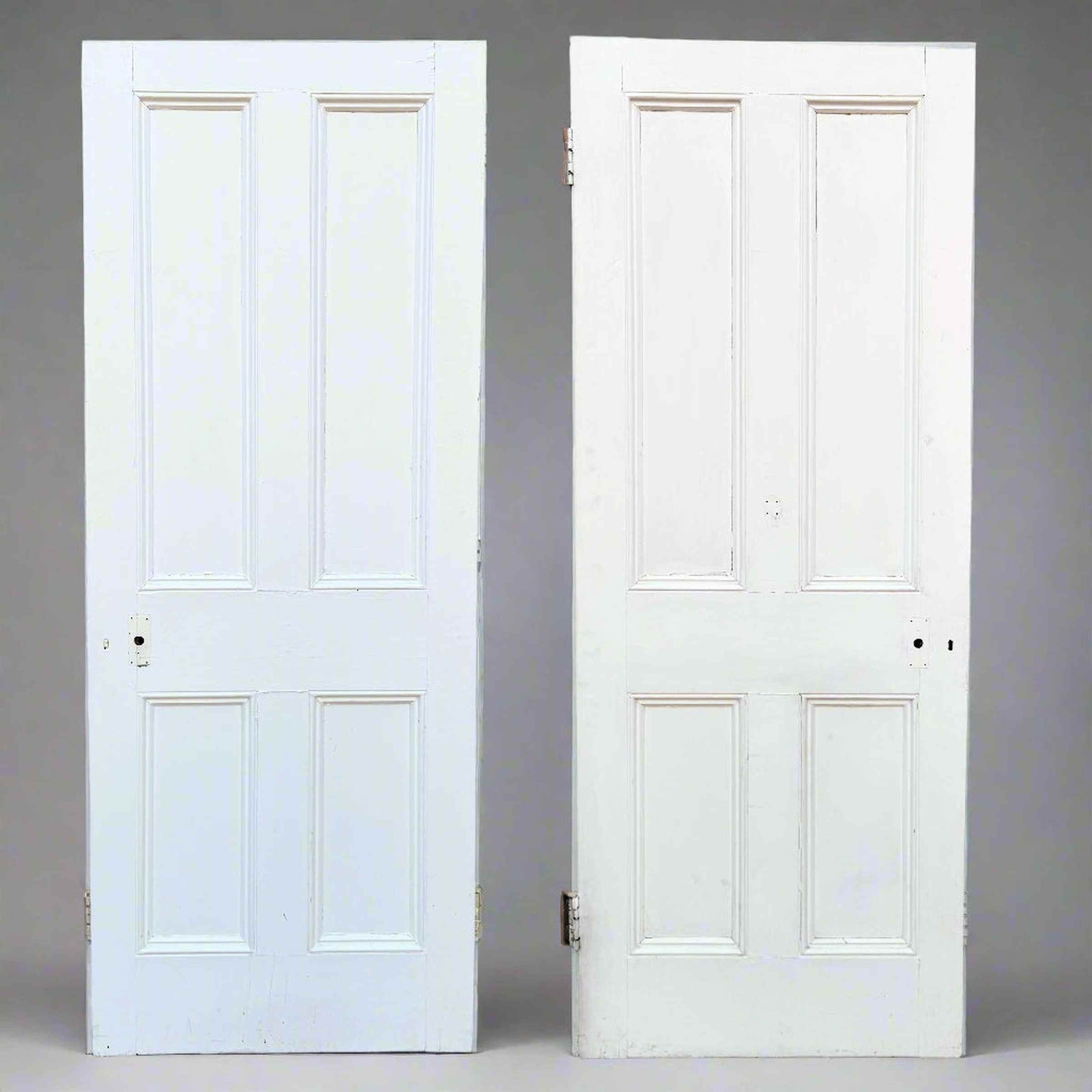 Antique Victorian 4 Panel Door - 194cm x 75.5cm | The Architectural Forum