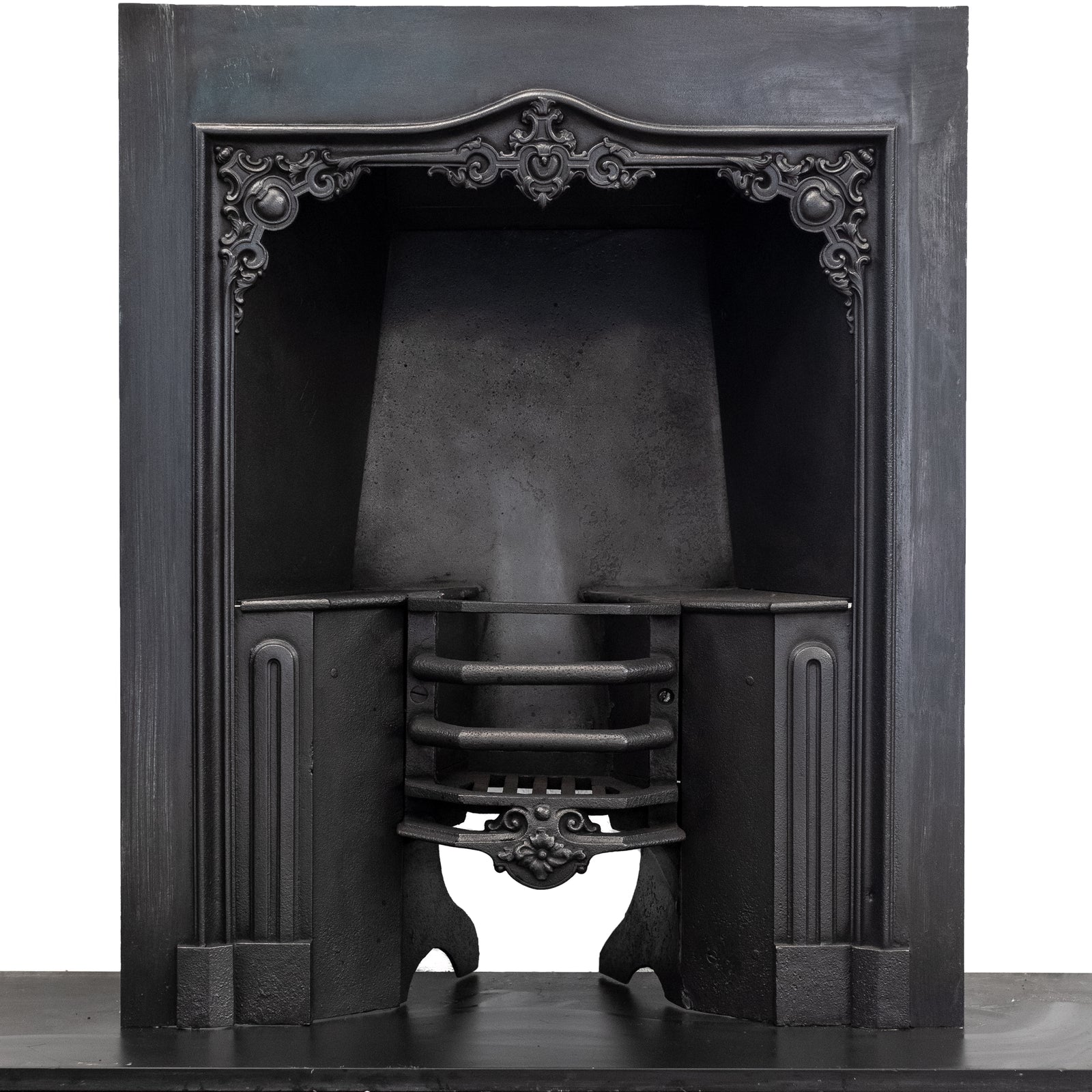 Antique Ornate Late Georgian / Early Victorian Cast Iron Insert | The Architectural Forum