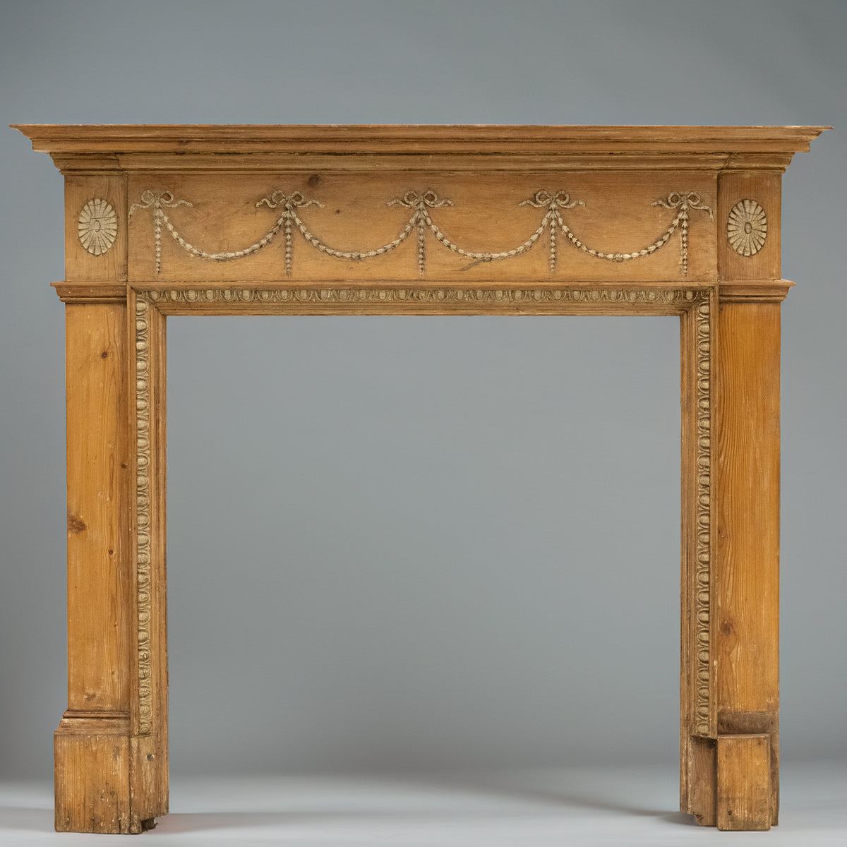 Antique Pine Fireplace Surround | The Architectural Forum