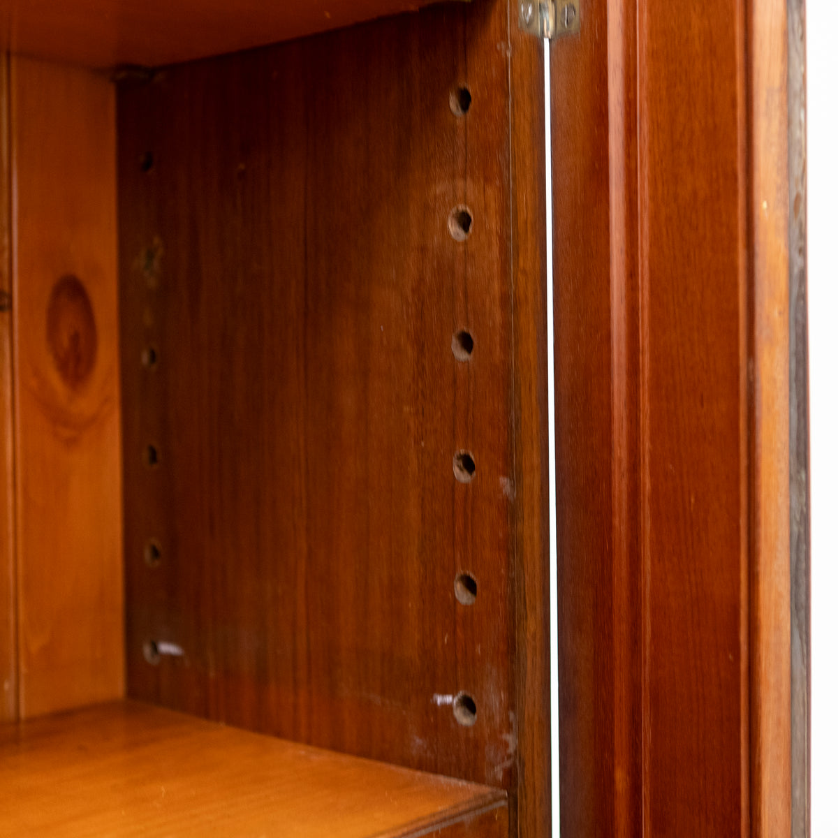 Antique Victorian Burr Walnut Dresser | Glazed Display Cabinet | The Architectural Forum