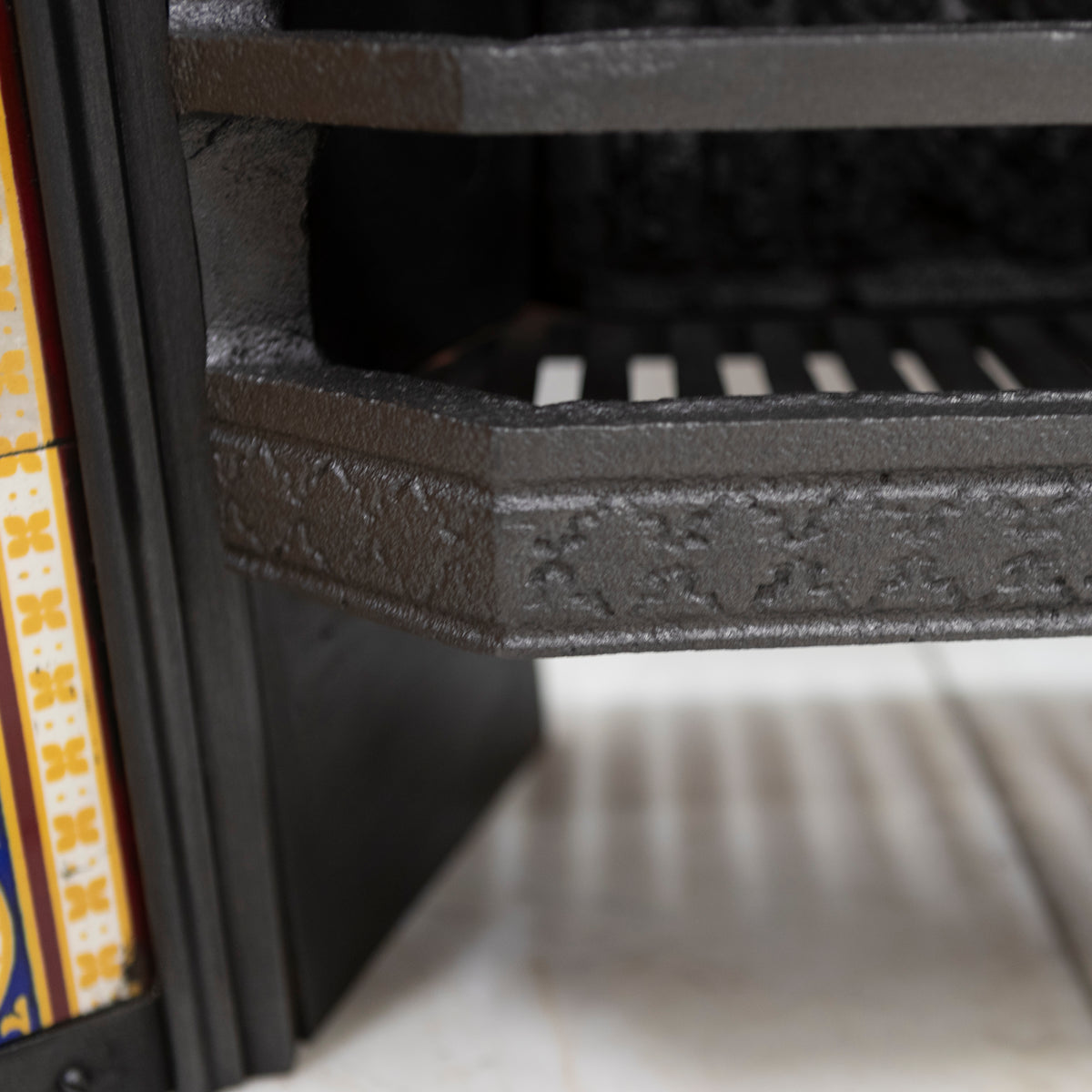 Rare Victorian Arched Tiled Insert with Minton Tiles | The Architectural Forum