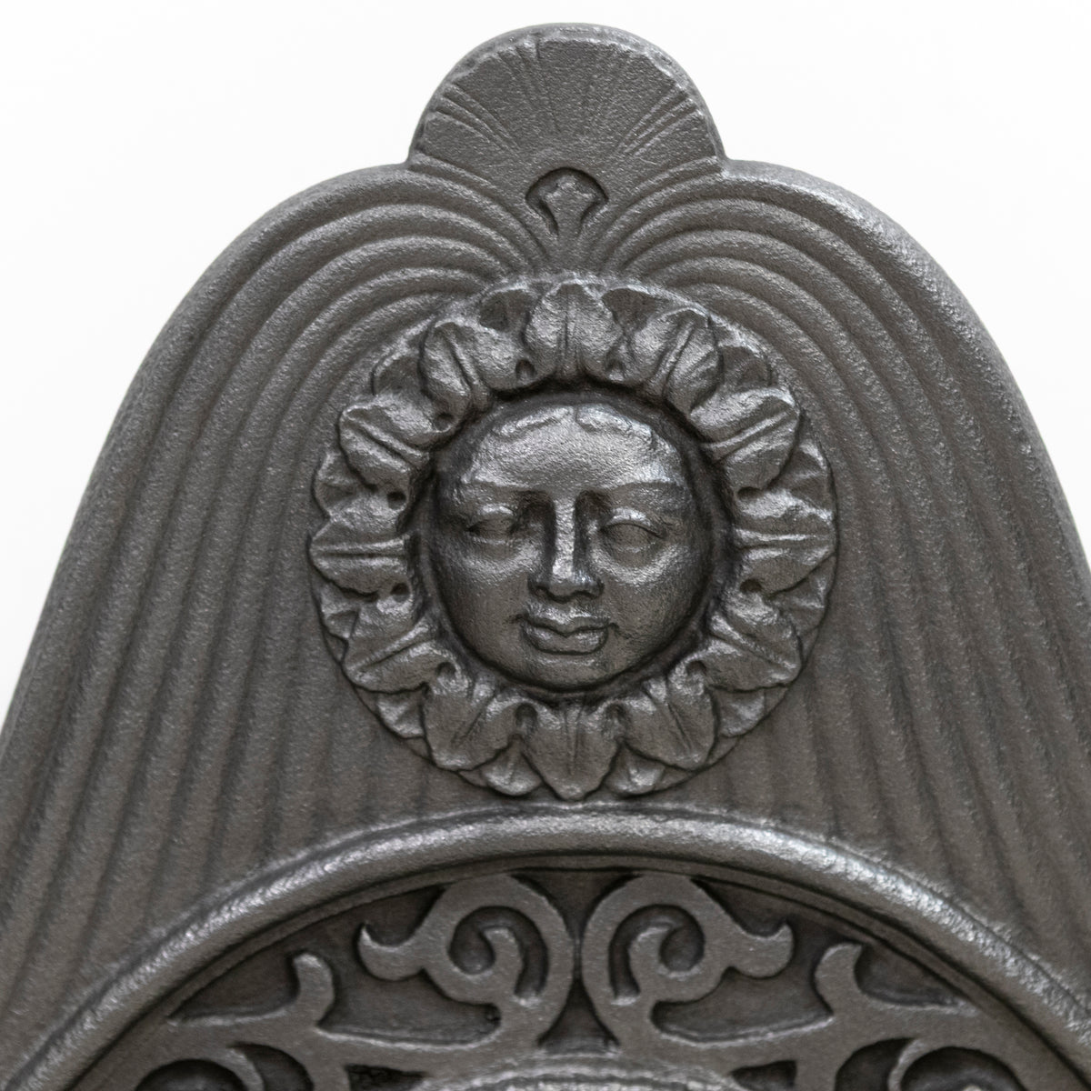 Large Antique Arts & Crafts Fire Basket with Finials | The Architectural Forum