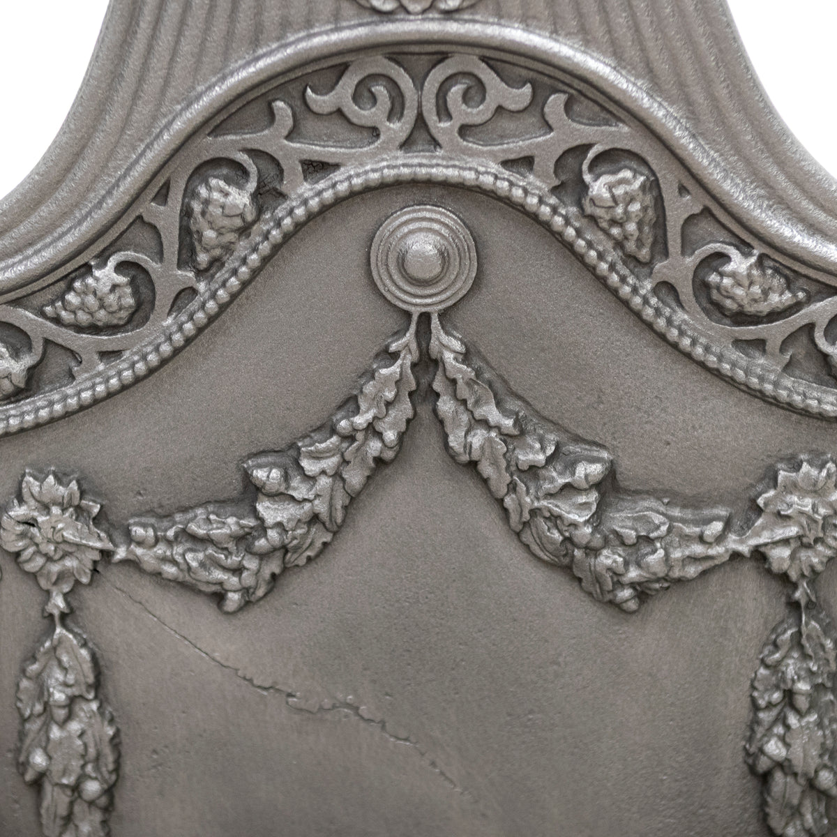 Large Antique Arts & Crafts Fire Basket with Finials | The Architectural Forum