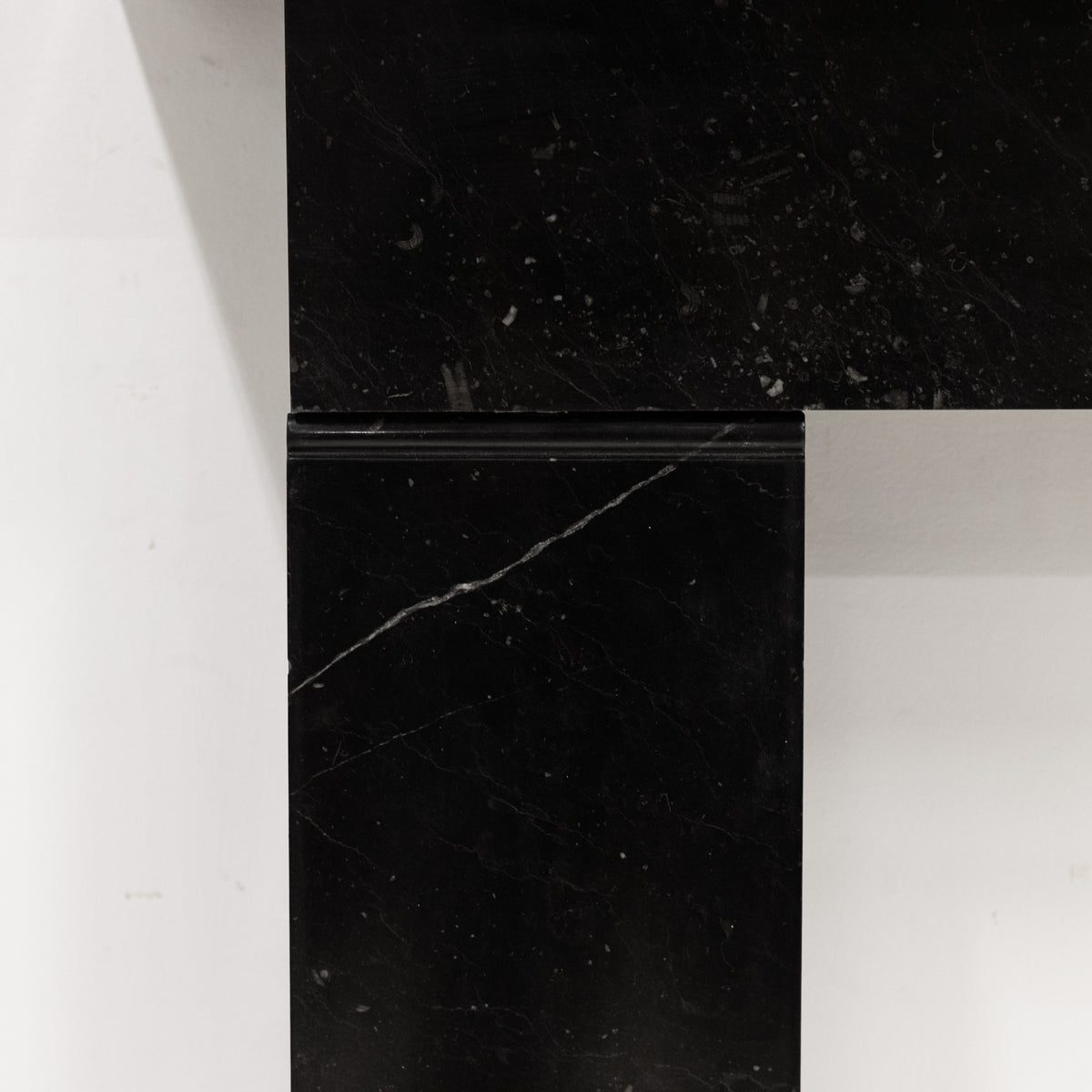 Antique Georgian Belgian Black Marble Fire Surround | Pair Available | The Architectural Forum