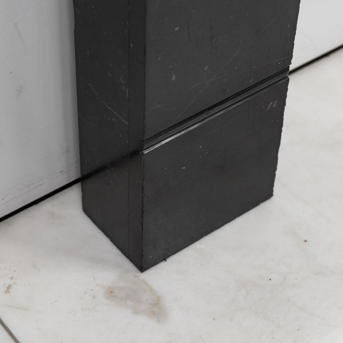 Antique Georgian Belgian Black Marble Fire Surround | Pair Available | The Architectural Forum