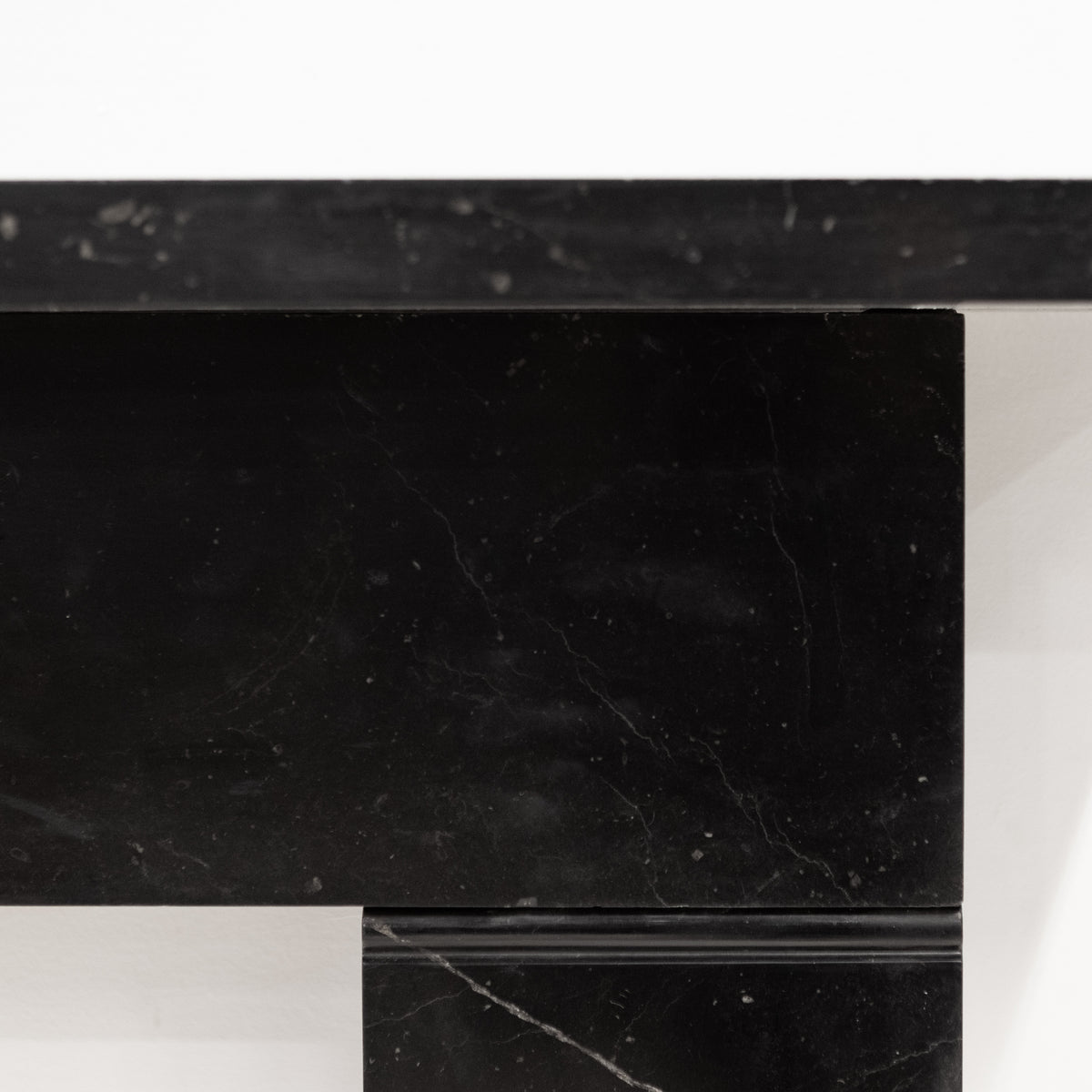 Antique Georgian Belgian Black Marble Fire Surround | Pair Available | The Architectural Forum