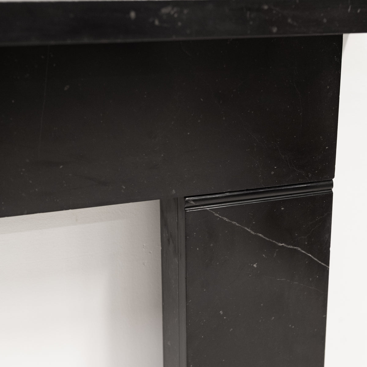 Antique Georgian Belgian Black Marble Fire Surround | Pair Available | The Architectural Forum