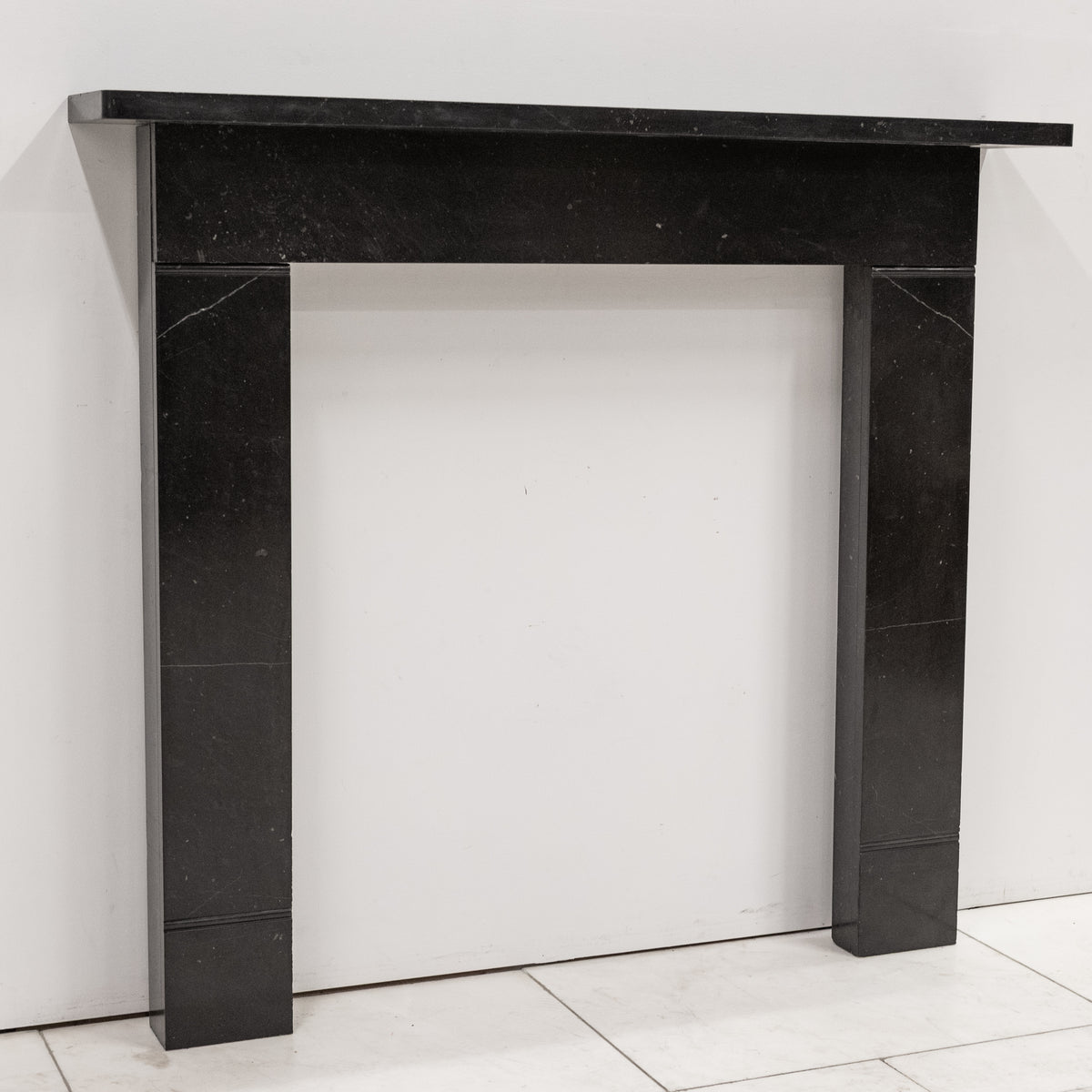 Antique Georgian Belgian Black Marble Fire Surround | Pair Available | The Architectural Forum