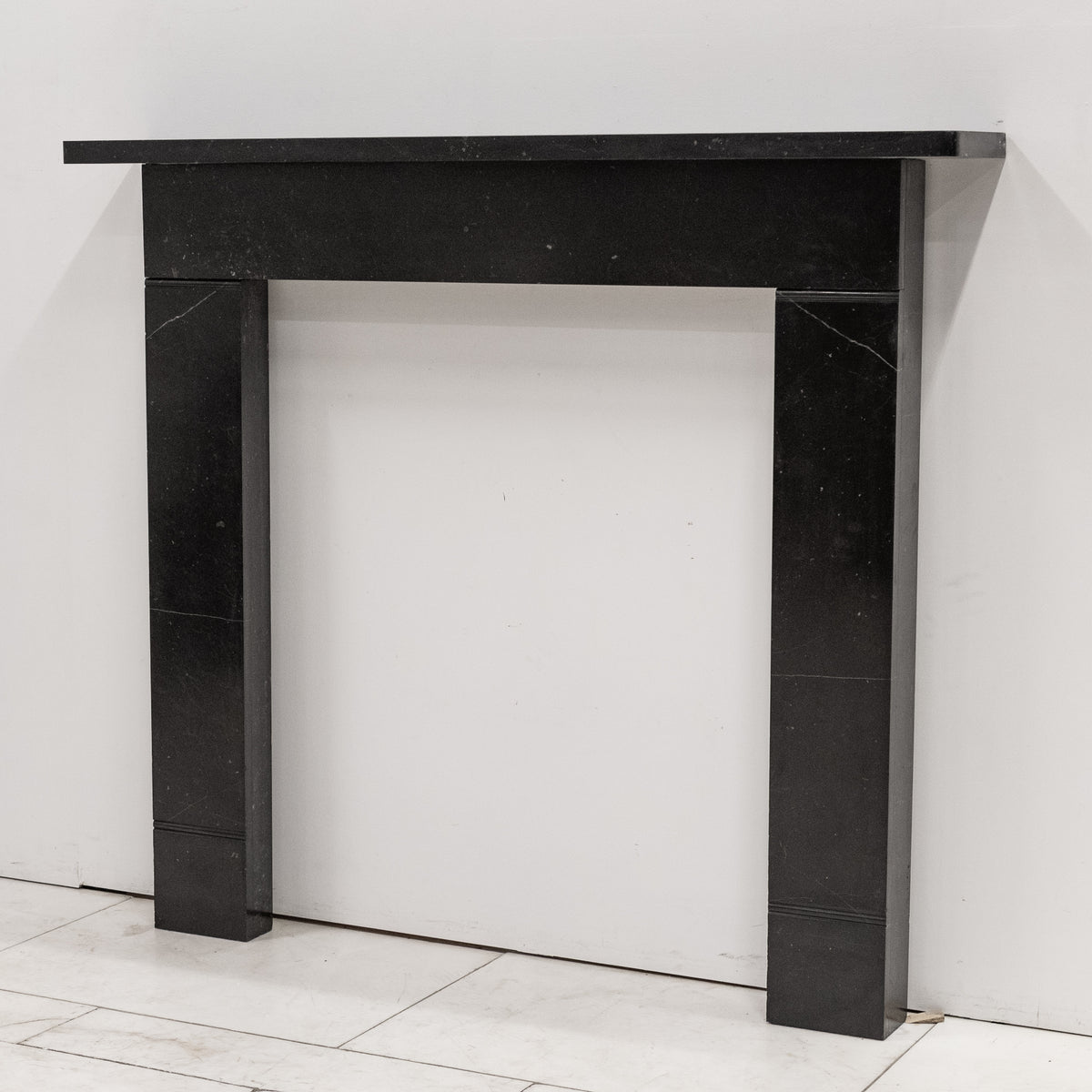Antique Georgian Belgian Black Marble Fire Surround | Pair Available | The Architectural Forum
