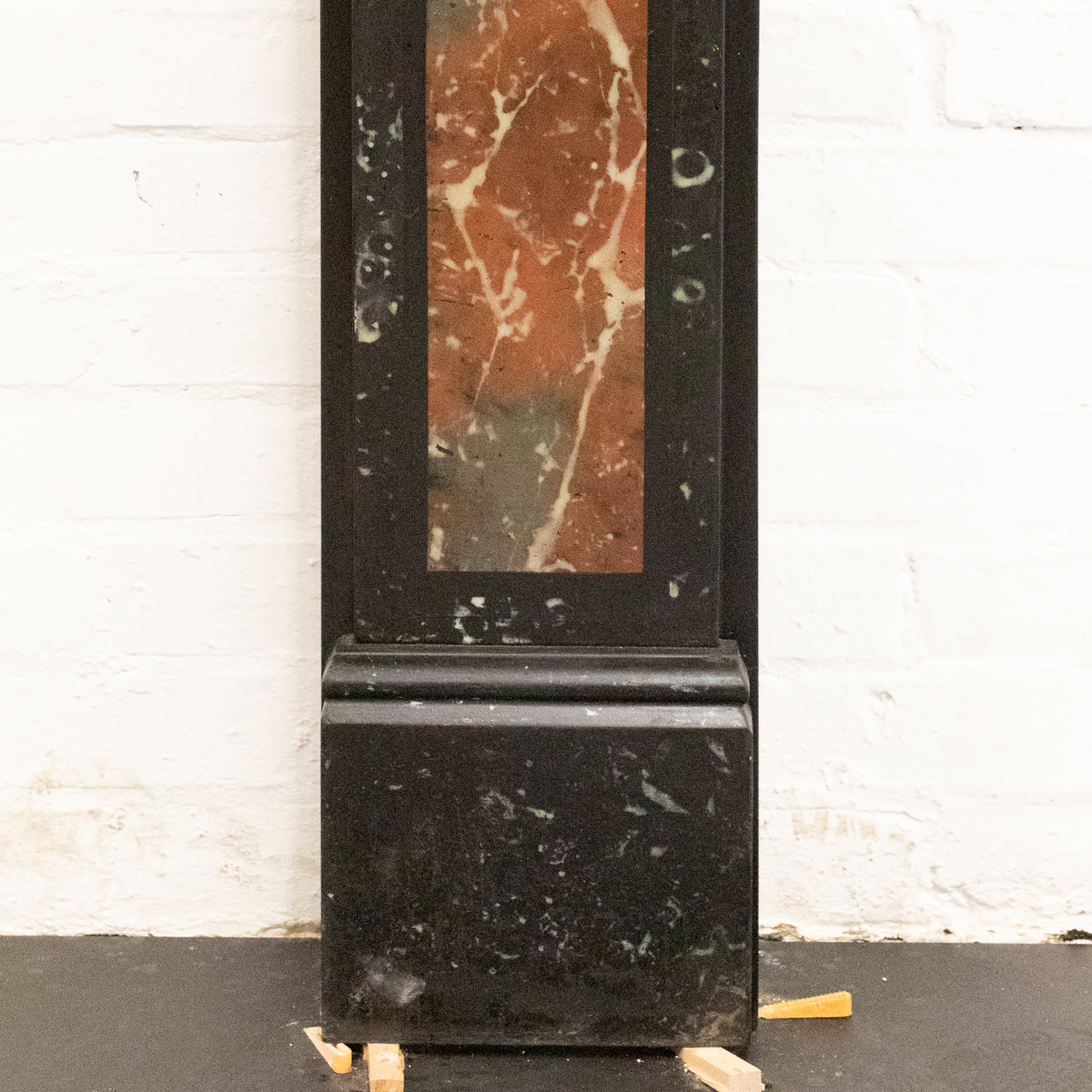 Antique Victorian &quot;Marbelised&quot; Slate Fireplace Surround With Roudels | The Architectural Forum