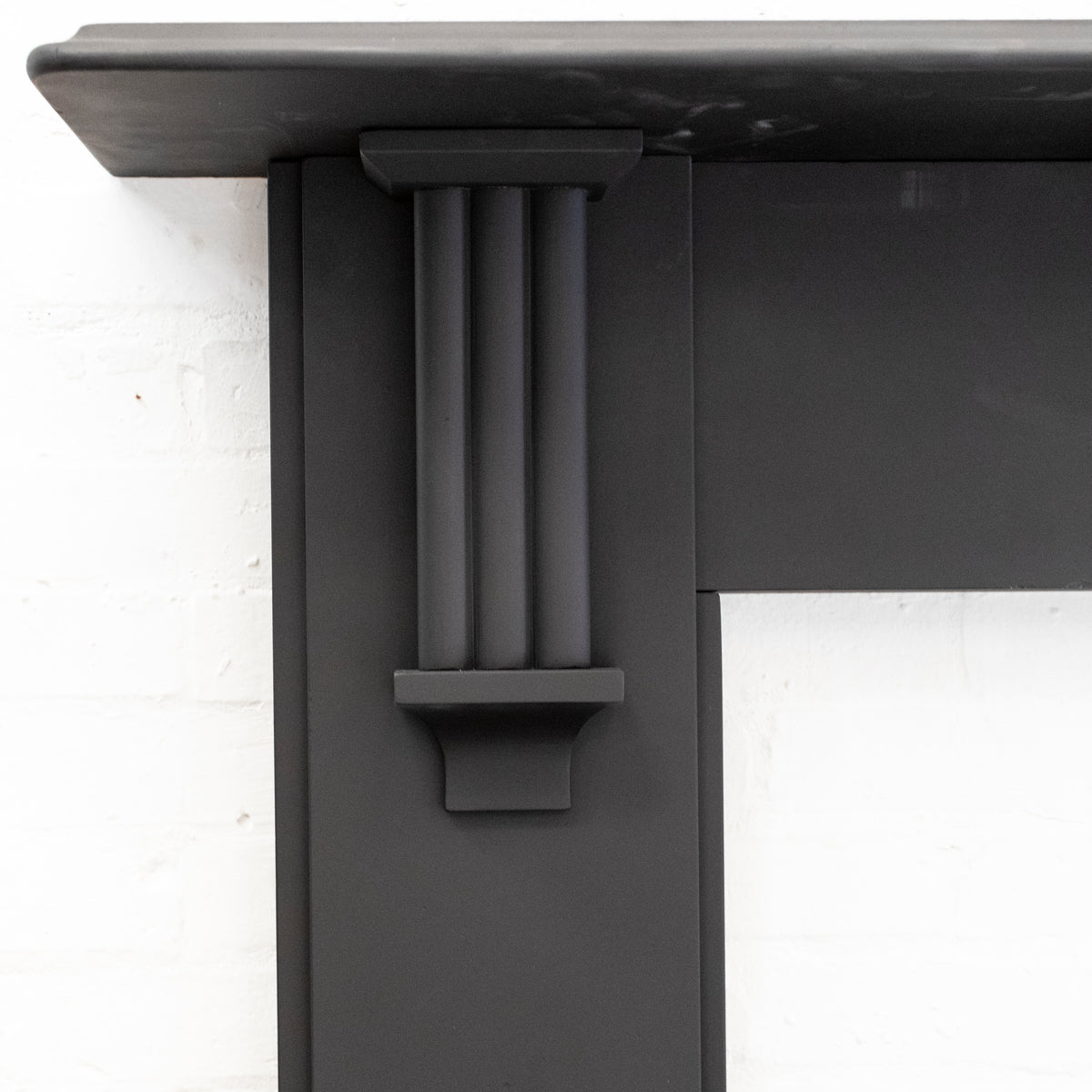 Antique Victorian Slate Fireplace Surround With Corbels | The Architectural Forum