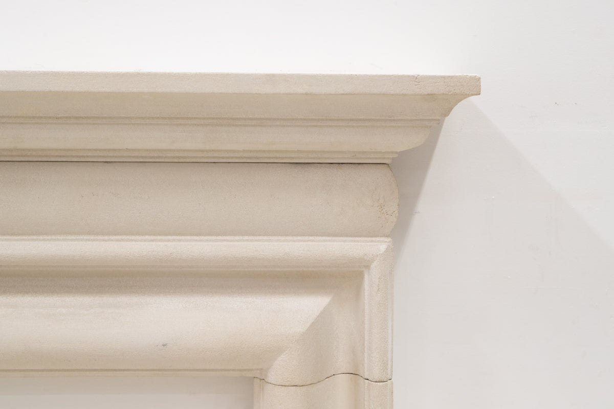 Reclaimed Stone Fireplace Surround | The Architectural Forum