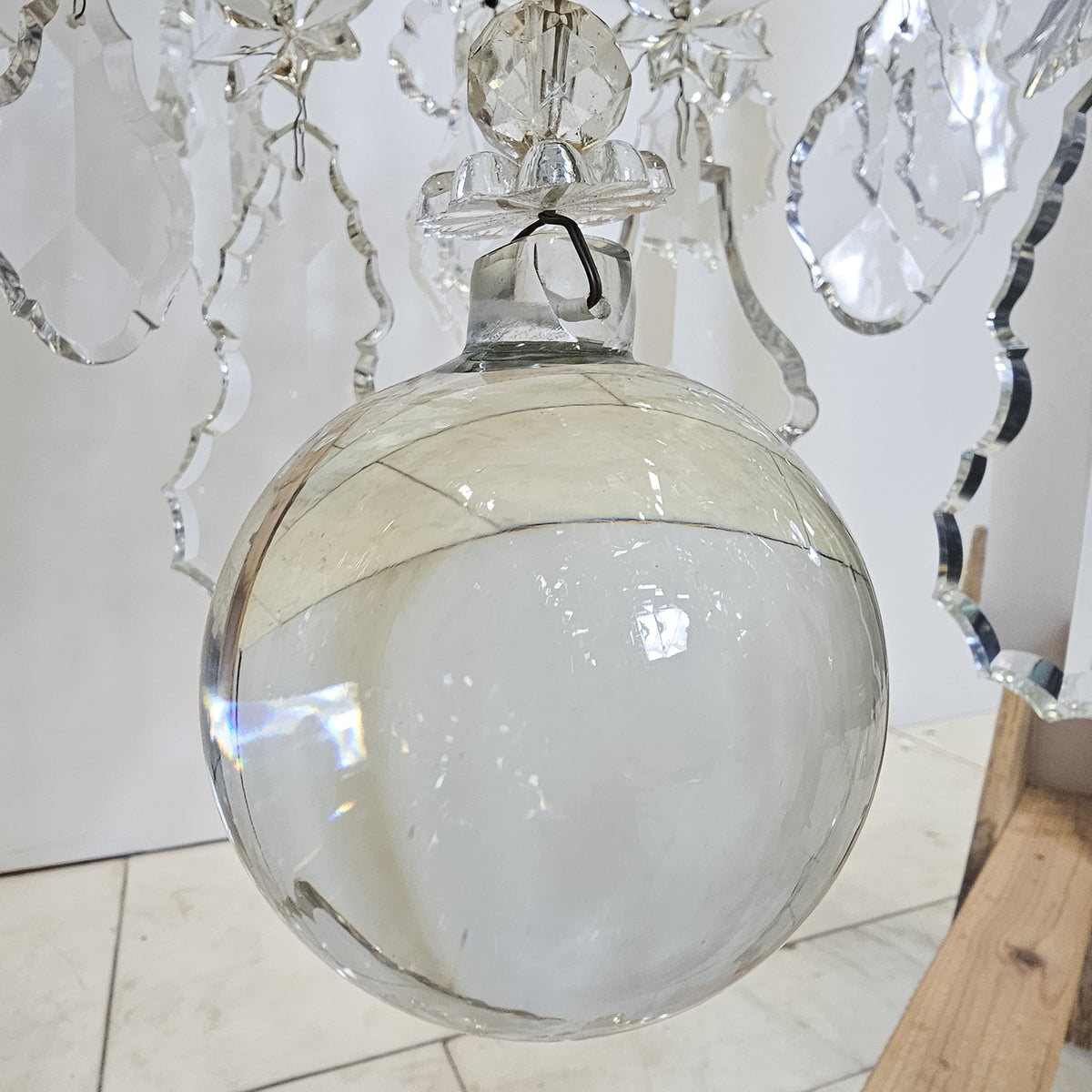 Monumental 16 Arm French Louis XV Style Gilt Brass & Crystal Chandelier | The Architectural Forum