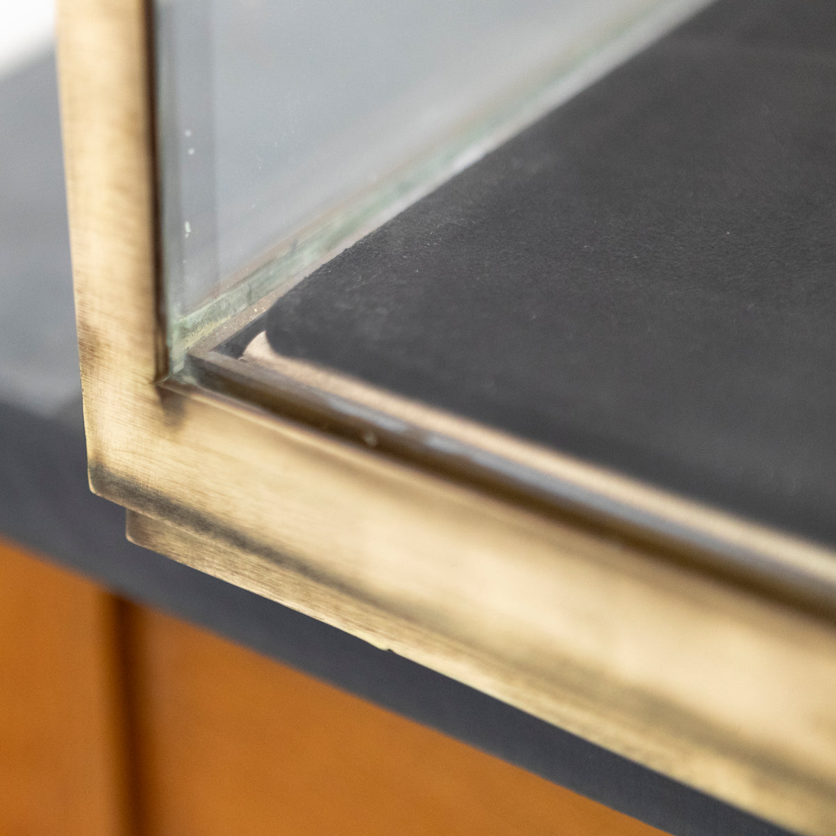 Mid-Century Bronze Countertop Display Boxes | 2 Sizes | The Architectural Forum