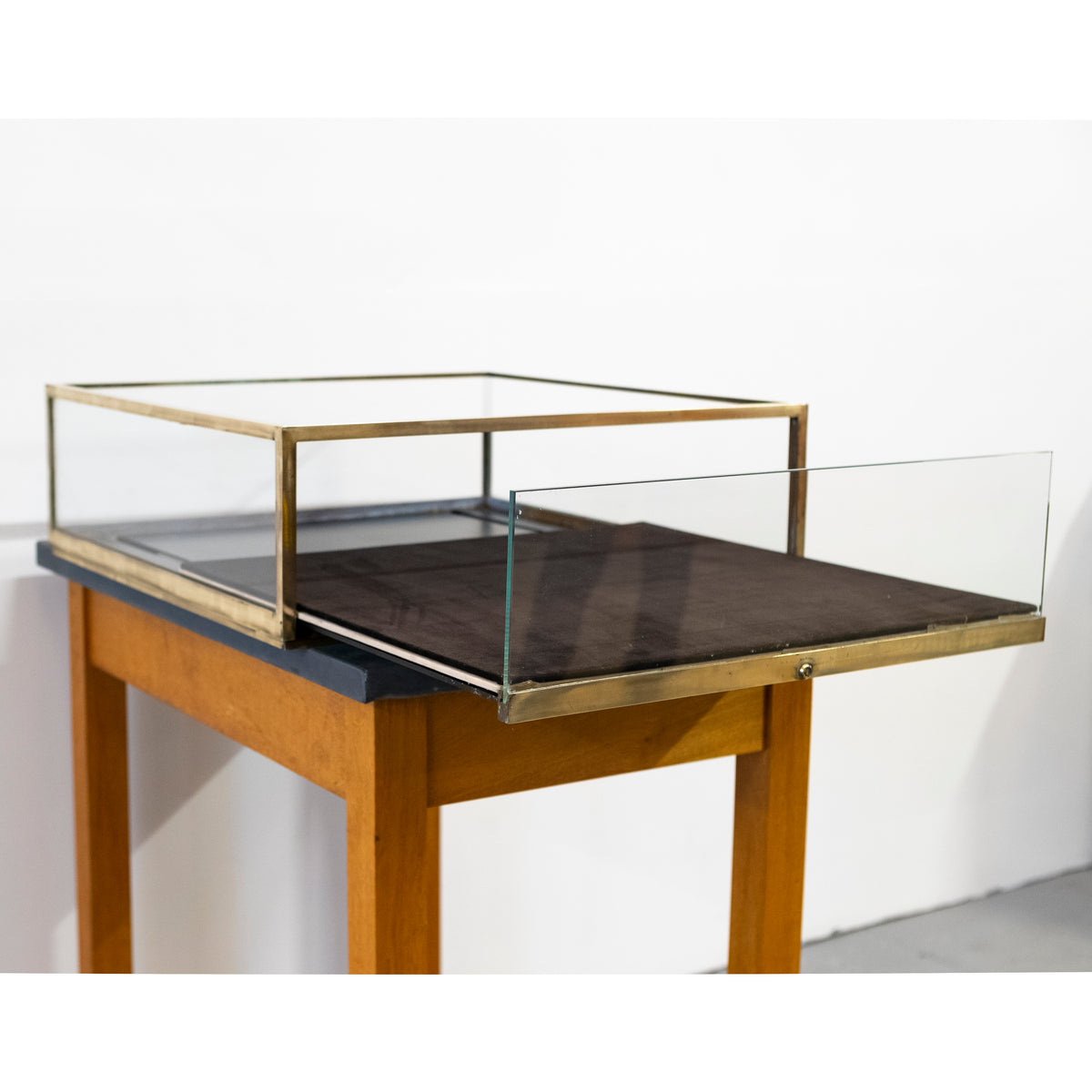 Mid-Century Bronze Countertop Display Boxes | 2 Sizes | The Architectural Forum