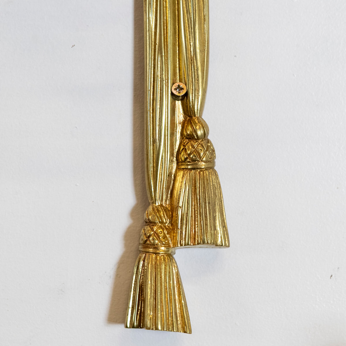 Antique French Rococo Style Brass Wall Sconces | The Architectural Forum