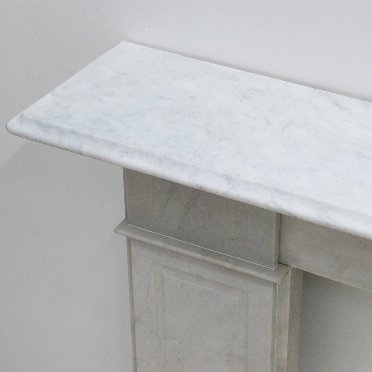 Antique Carrara Marble Fireplace Surround | The Architectural Forum