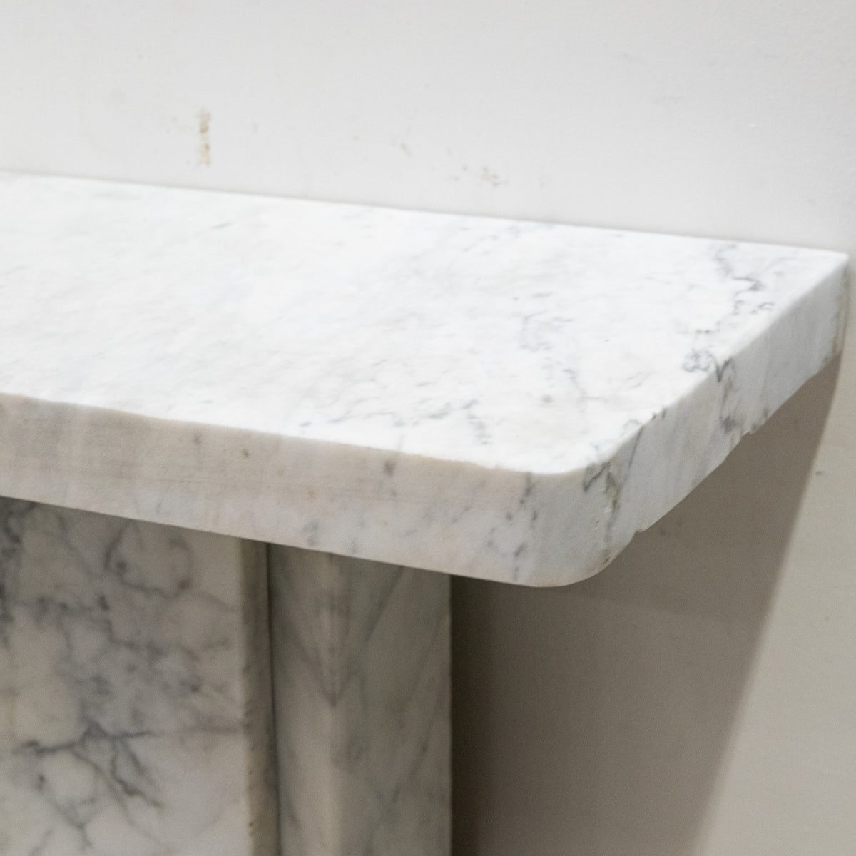 Antique Carrara Marble Late Georgian Fireplace Surround | The Architectural Forum