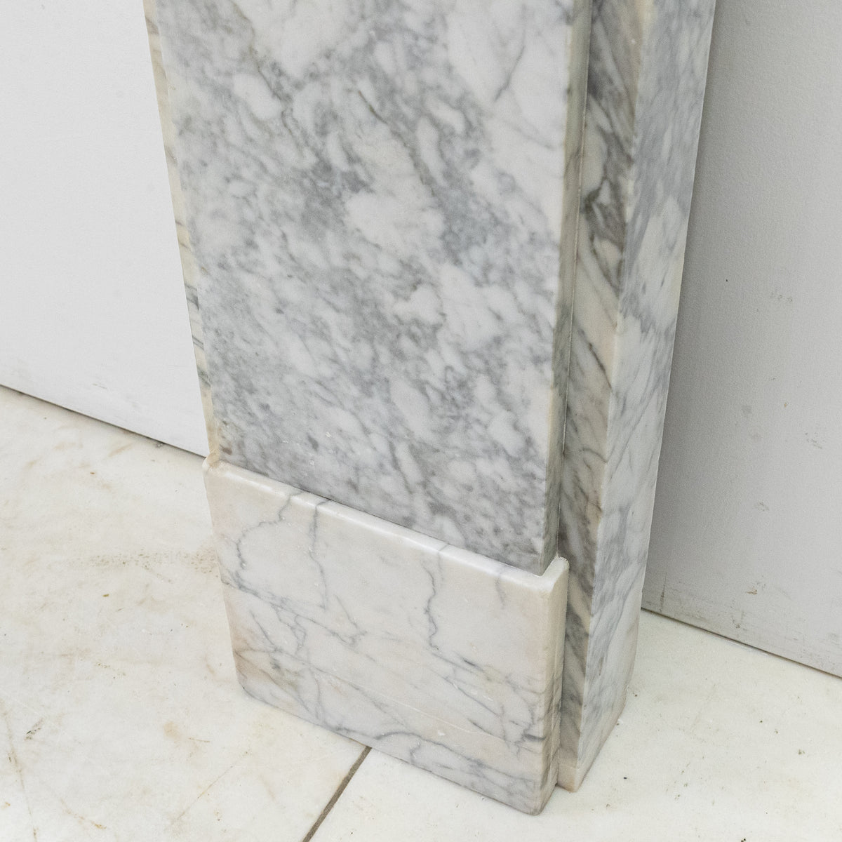 Antique Carrara Marble Late Georgian Fireplace Surround | The Architectural Forum