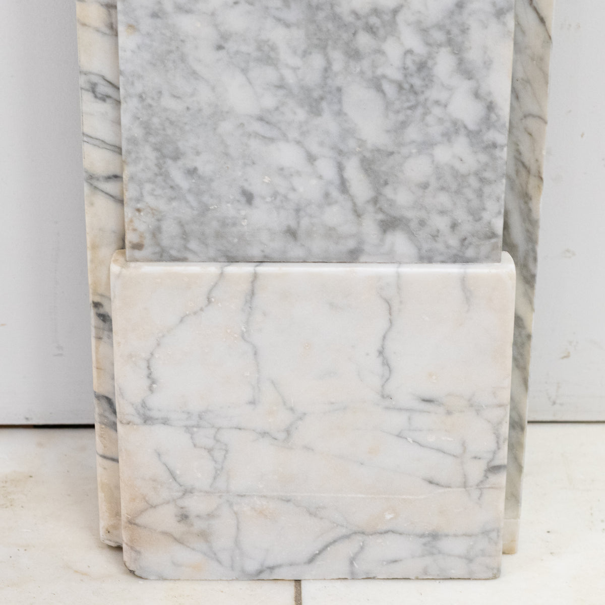 Antique Carrara Marble Late Georgian Fireplace Surround | The Architectural Forum