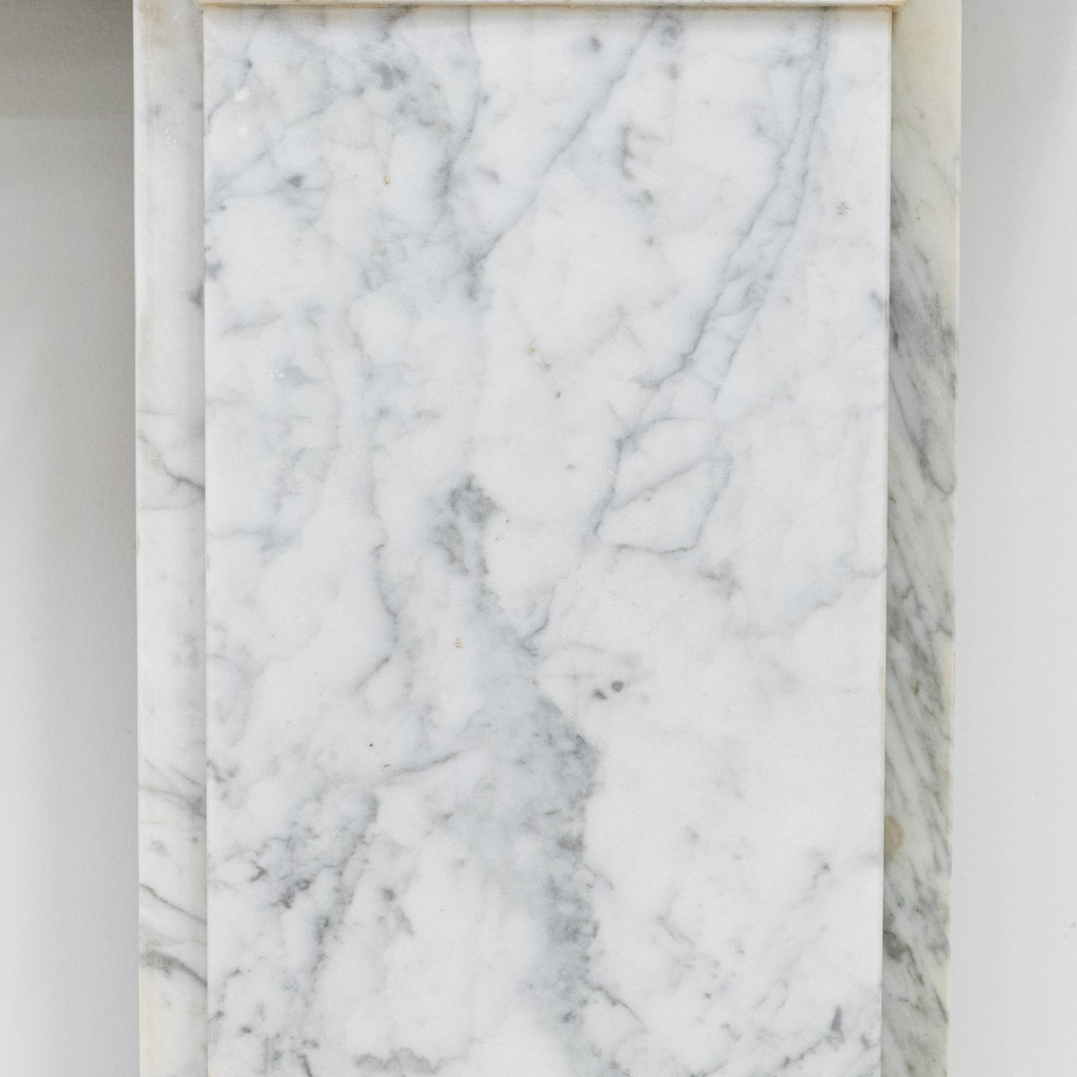 Antique Carrara Marble Late Georgian Fireplace Surround | The Architectural Forum