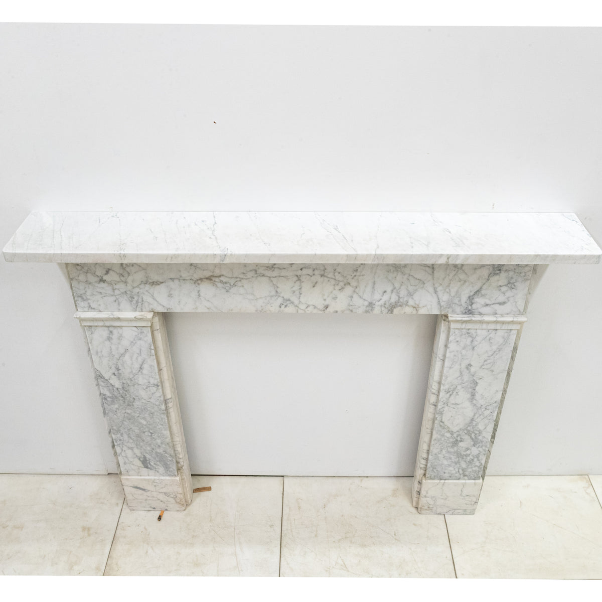 Antique Carrara Marble Late Georgian Fireplace Surround | The Architectural Forum