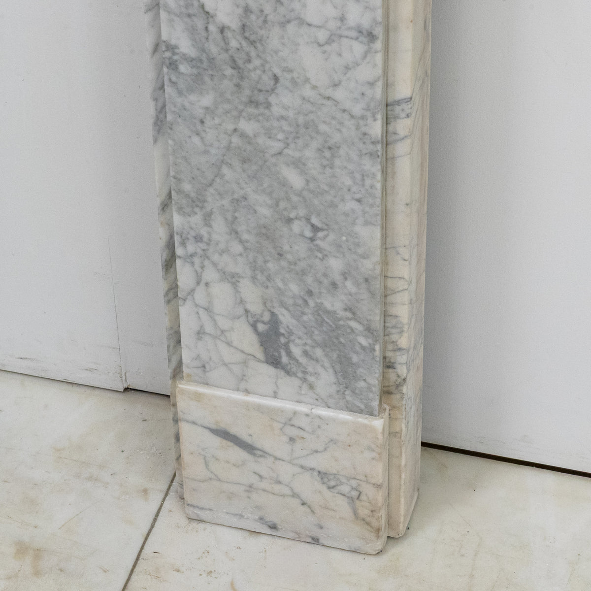 Antique Carrara Marble Late Georgian Fireplace Surround | The Architectural Forum