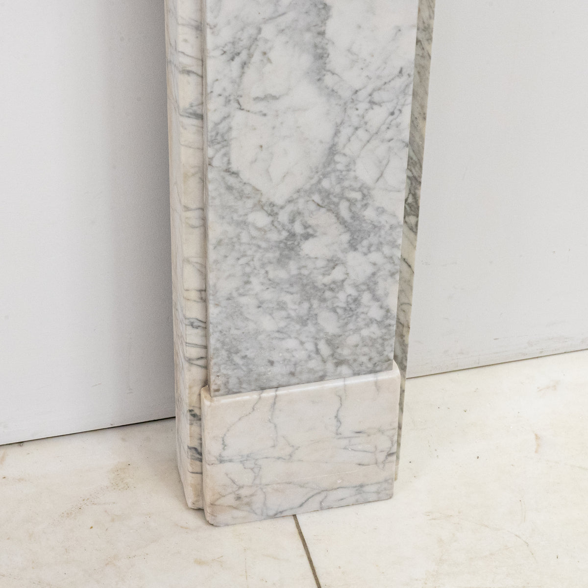 Antique Carrara Marble Late Georgian Fireplace Surround | The Architectural Forum