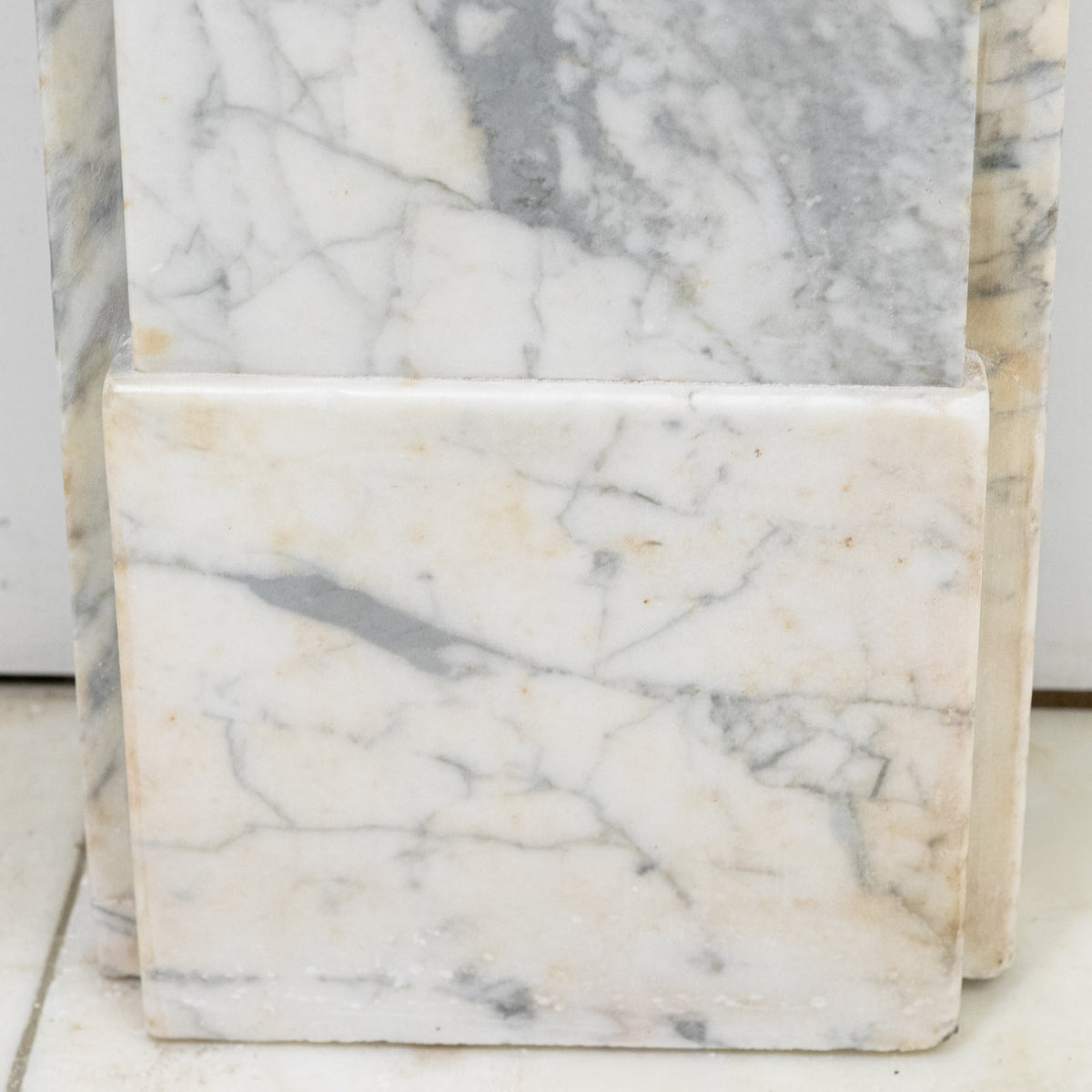 Antique Carrara Marble Late Georgian Fireplace Surround | The Architectural Forum